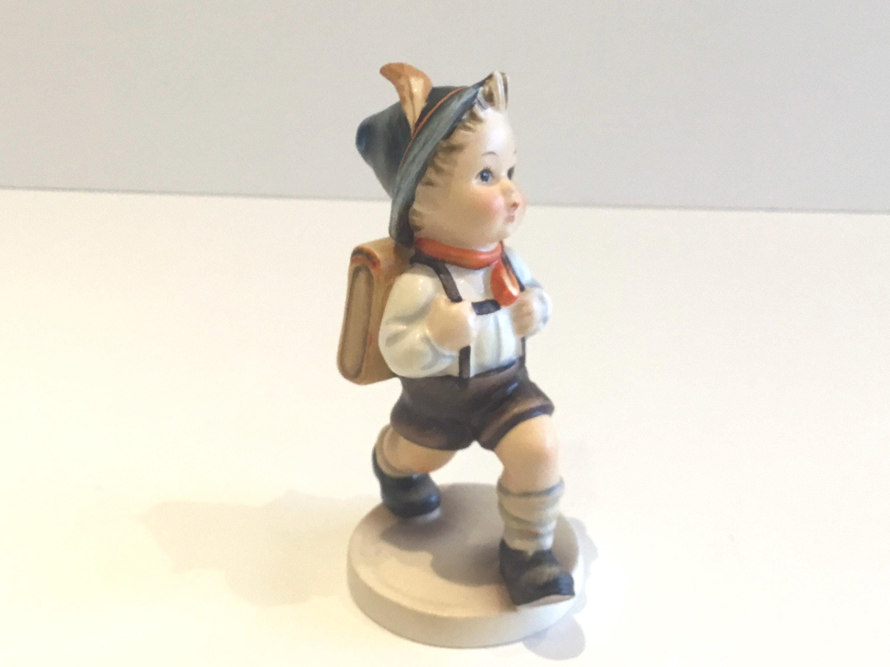 Vintage Figurine | Hummel Goebel West Germany 1960s School Boy, Original Porcelain — photo 2 of 11