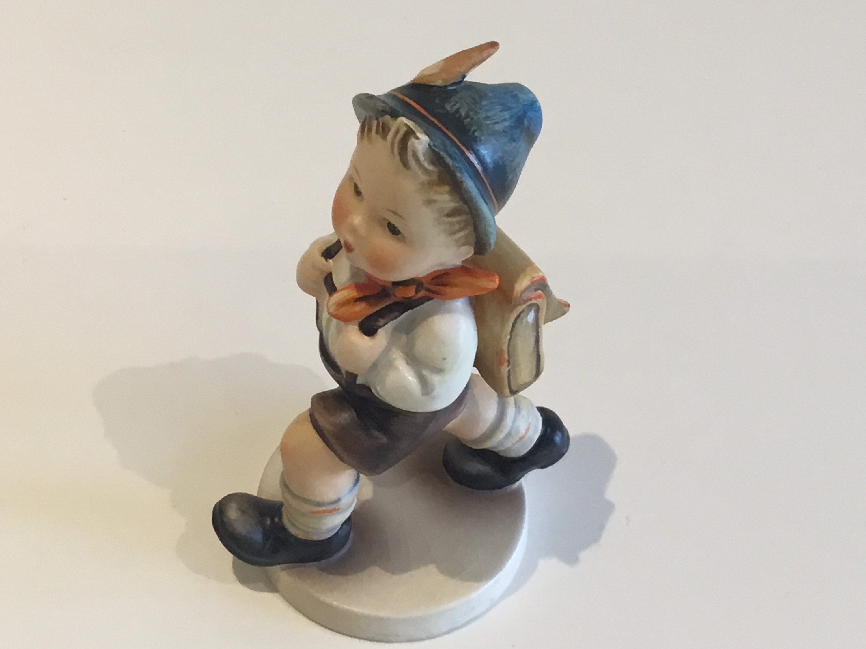 Vintage Figurine | Hummel Goebel West Germany 1960s School Boy, Original Porcelain — photo 6 of 11
