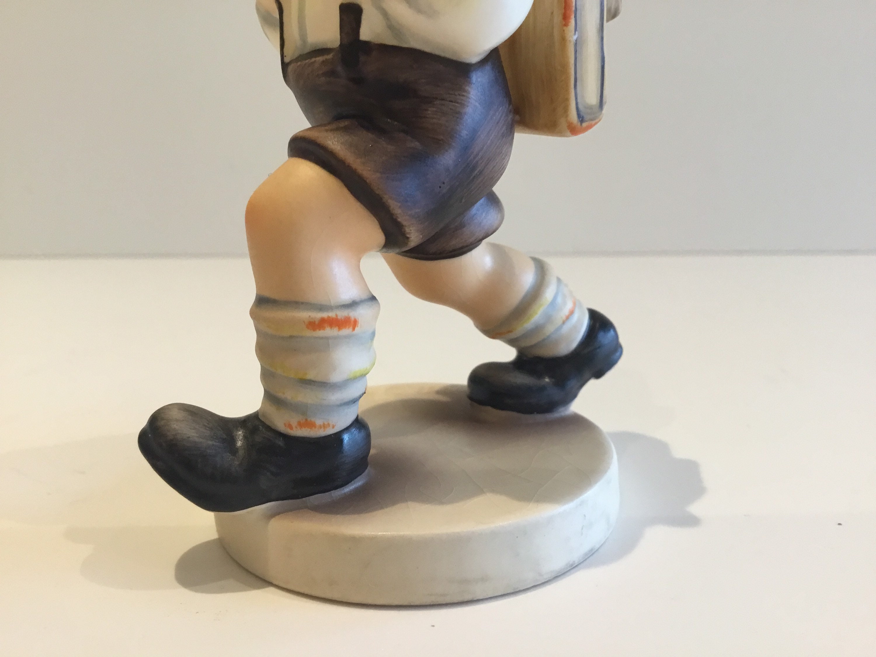 Vintage Figurine | Hummel Goebel West Germany 1960s School Boy, Original Porcelain — photo 8 of 11