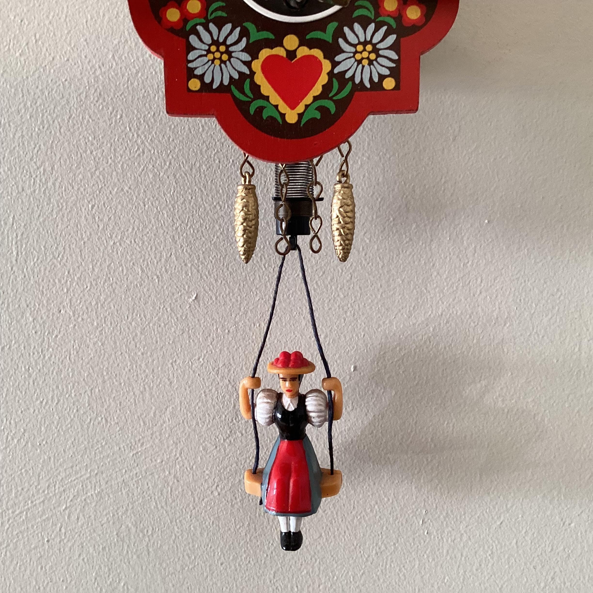Vintage Clock | 1970s Collectible Wooden Miniature - Rare Penulum Clock — photo 6 of 6
