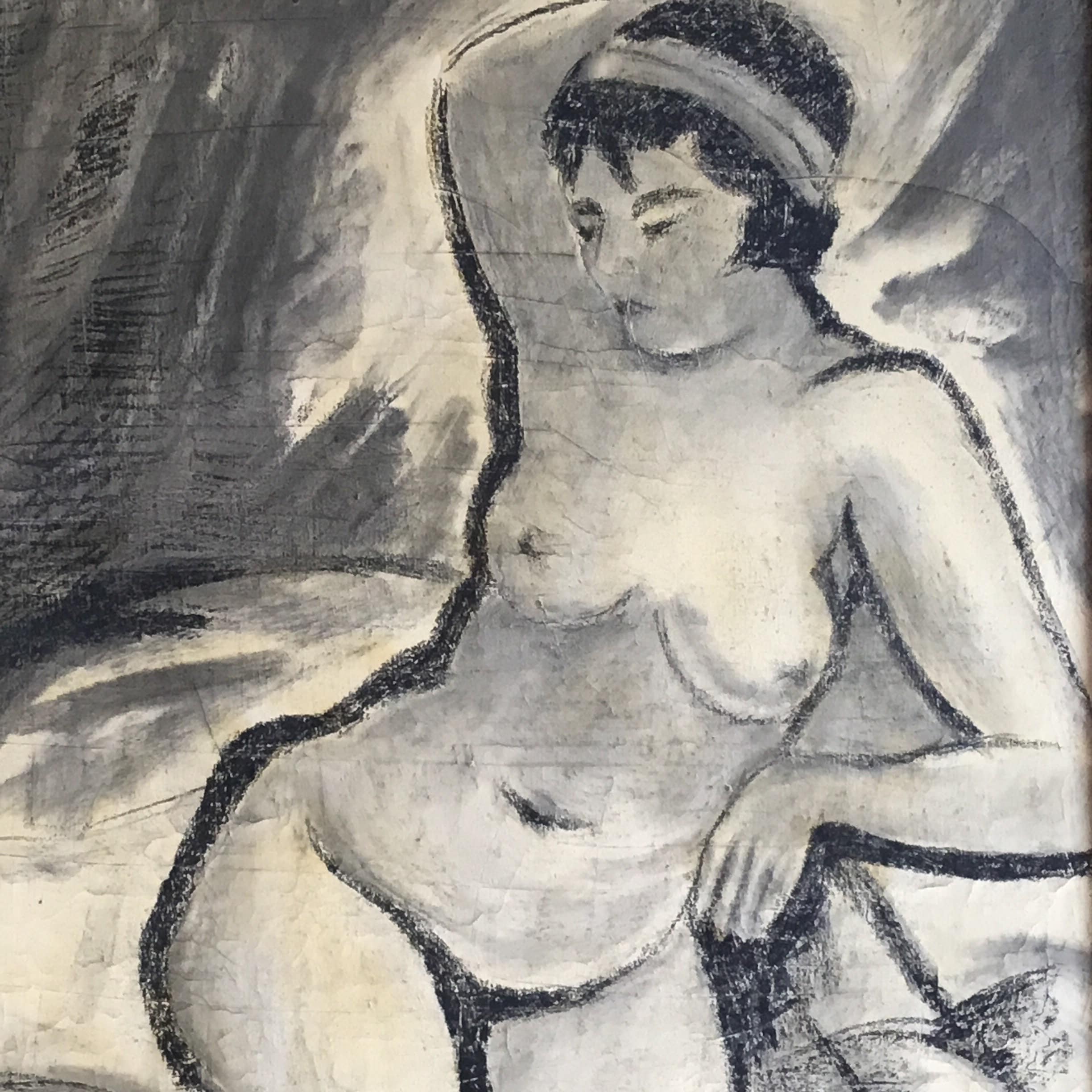 Large Painting | Henry Bodart 1930s French Art Deco, Signed Spectacular Canvas* — photo 4 of 7