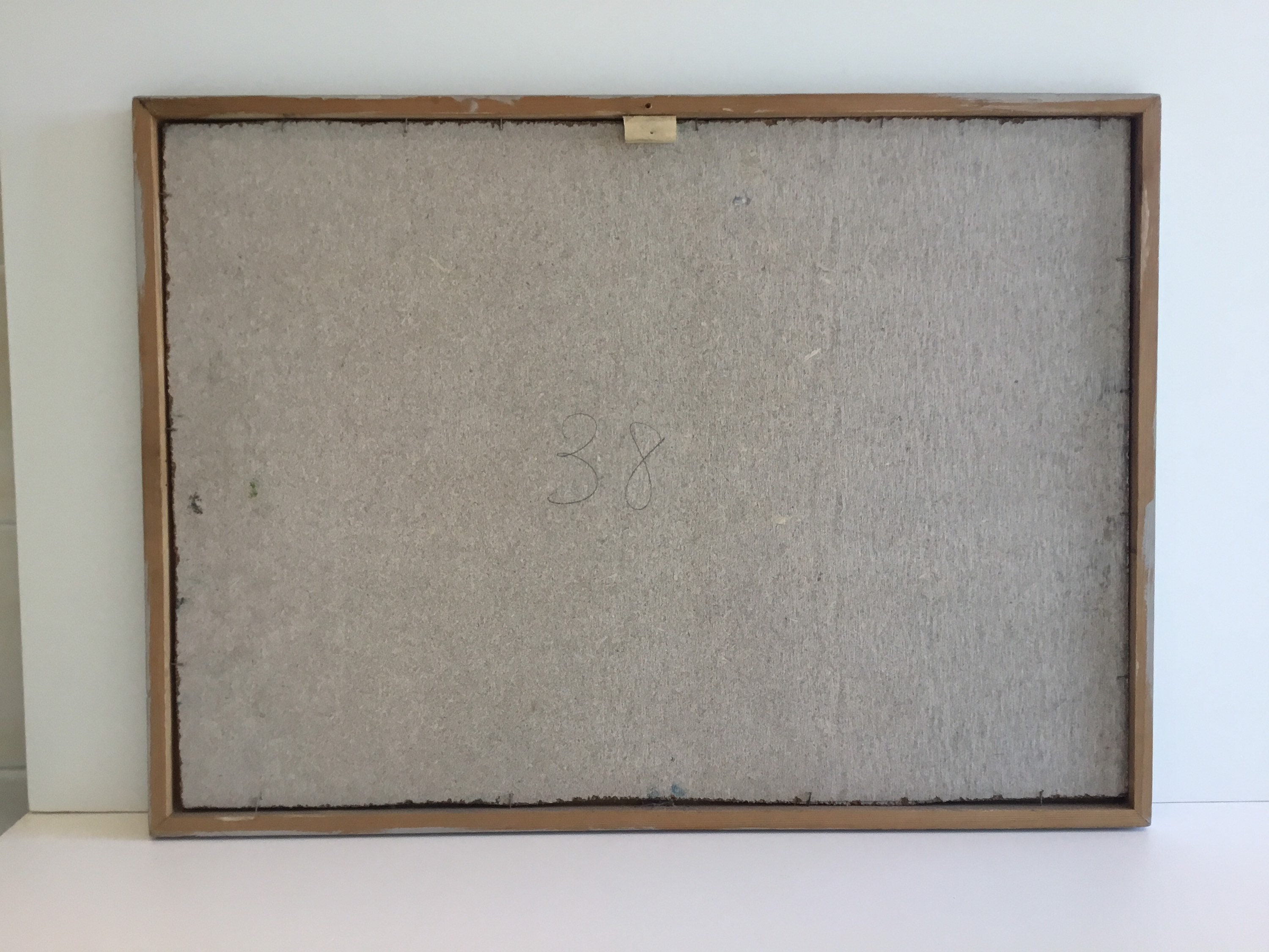 Floral Painting | Anne Marie Lorge 1979, Signed Mixed Media, Belgian Artist — photo 9 of 9