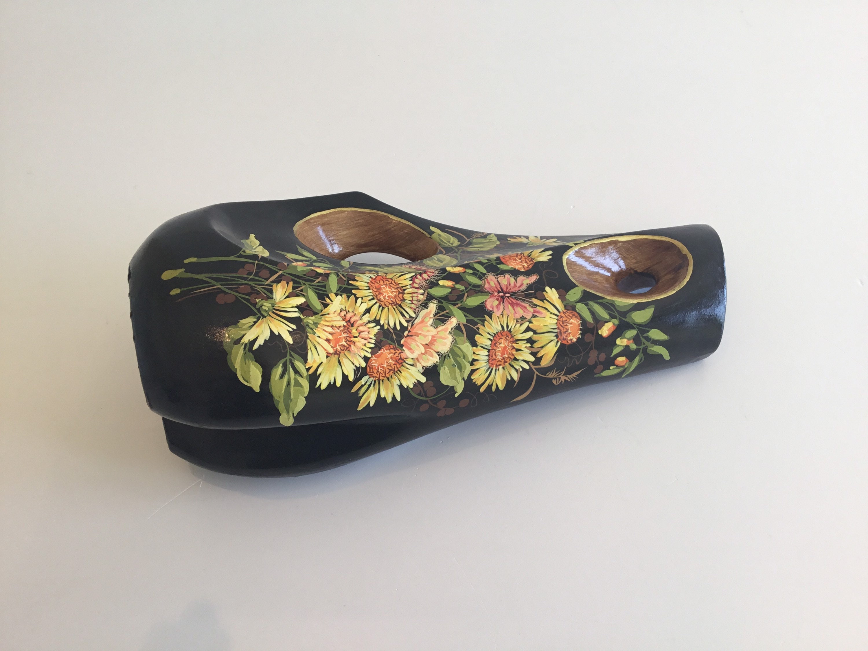Vintage Ceramic Vase – Stefano Guzzo Design (1950s) Venetian Lacquer Made in Italy — photo 10 of 10