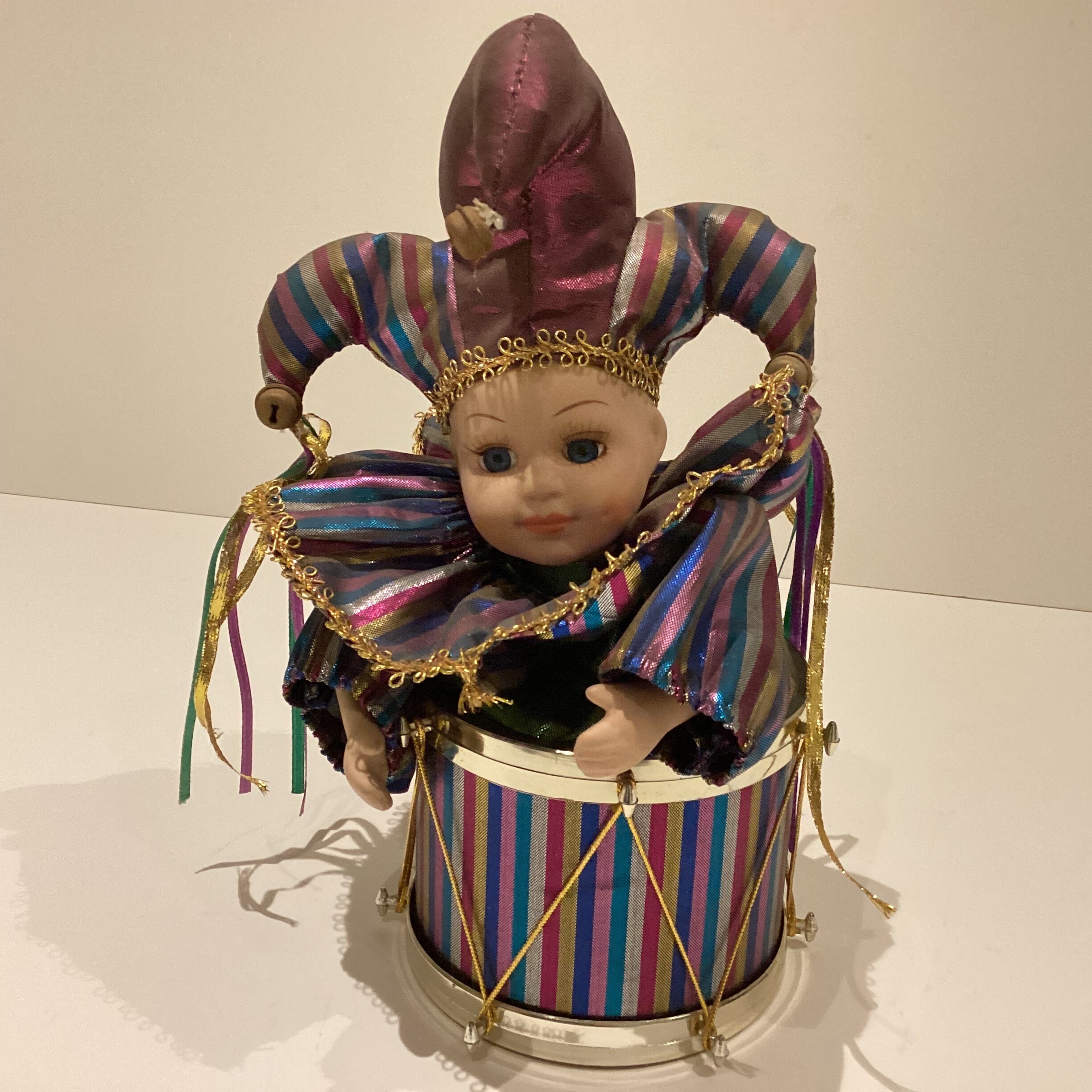 Vintage Automaton Figurine | 1960s Music Box Lowe Story played Made in Italy — photo 3 of 6