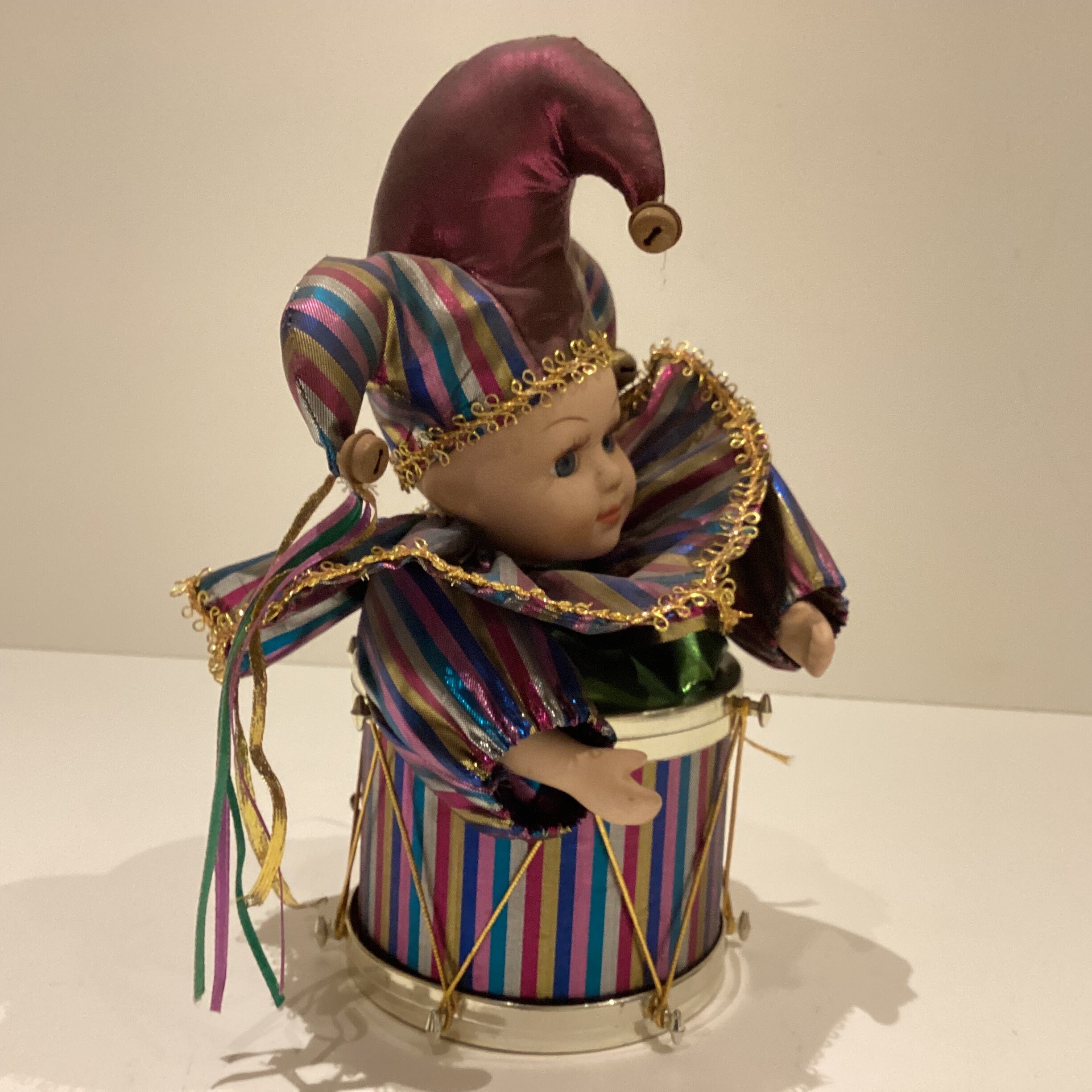 Vintage Automaton Figurine | 1960s Music Box Lowe Story played Made in Italy — photo 4 of 6
