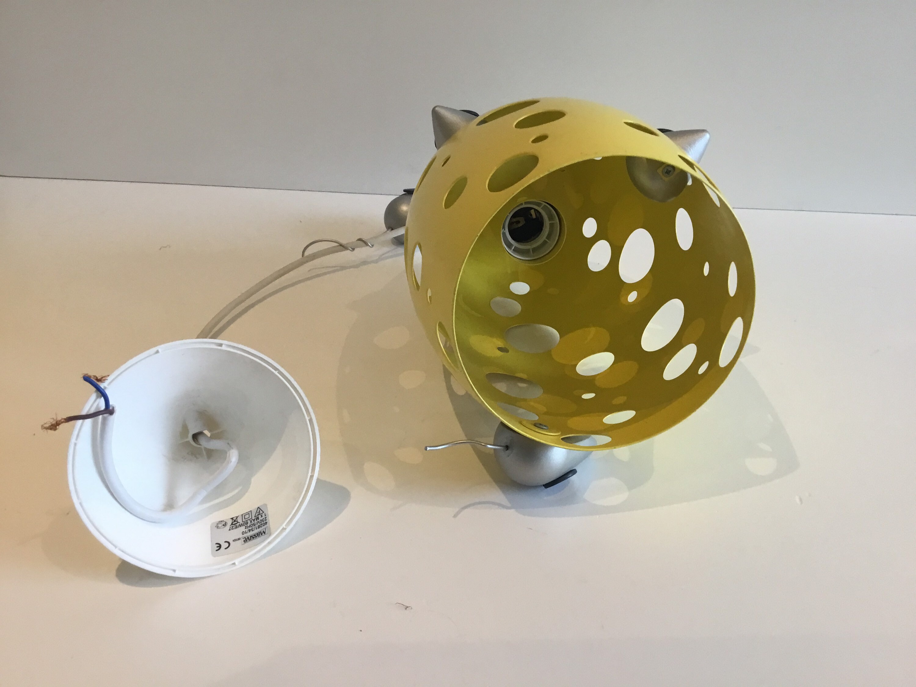 Vintage Chandelier | Dutch Children's Room Light, Massive Design 1970s — photo 7 of 7