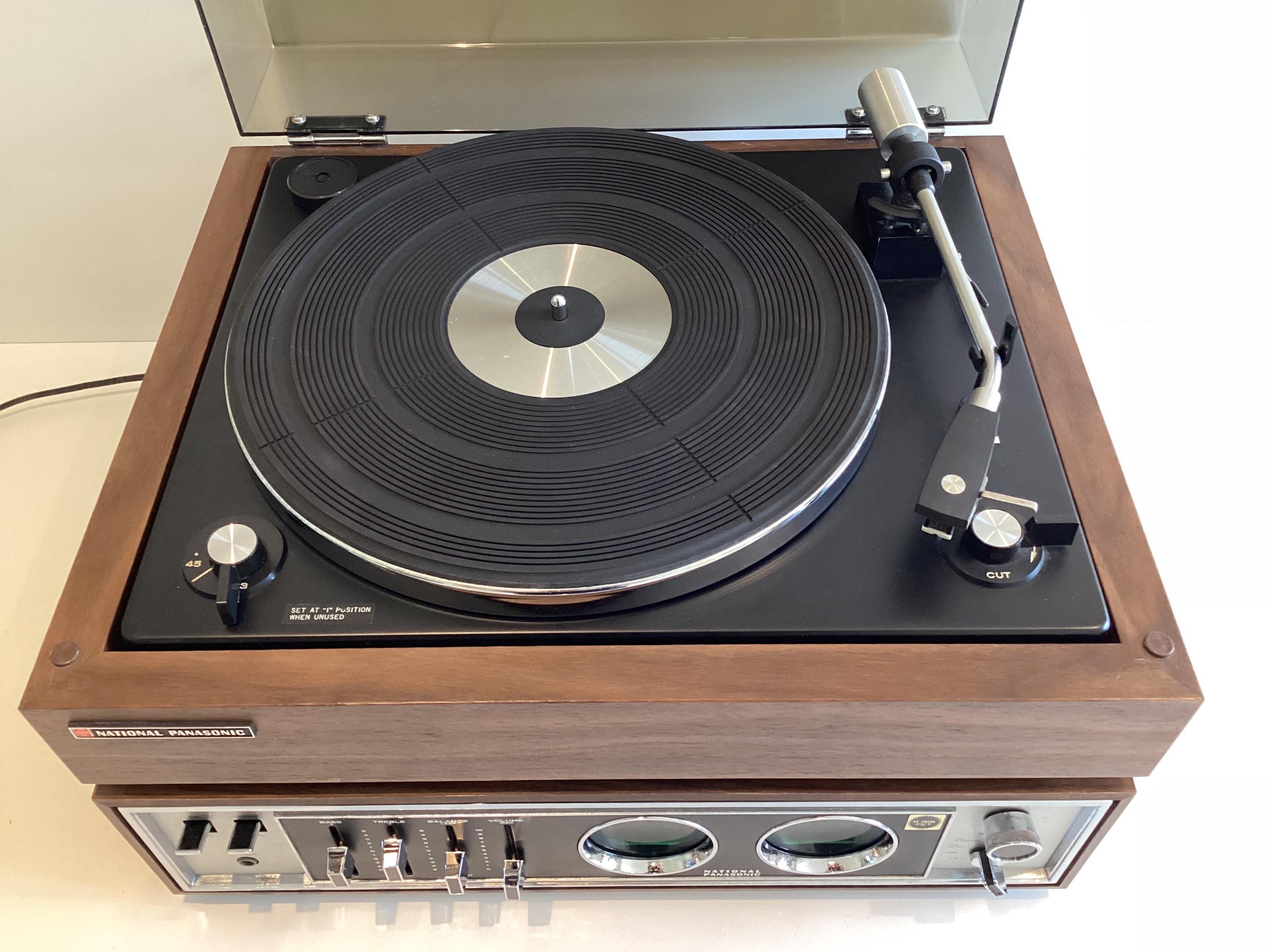 Vintage Receiver National Panasonic SA-720 SL-720 (1971), Complete Turntable Set, Japanese Hi-Fi, Working — photo 3 of 11