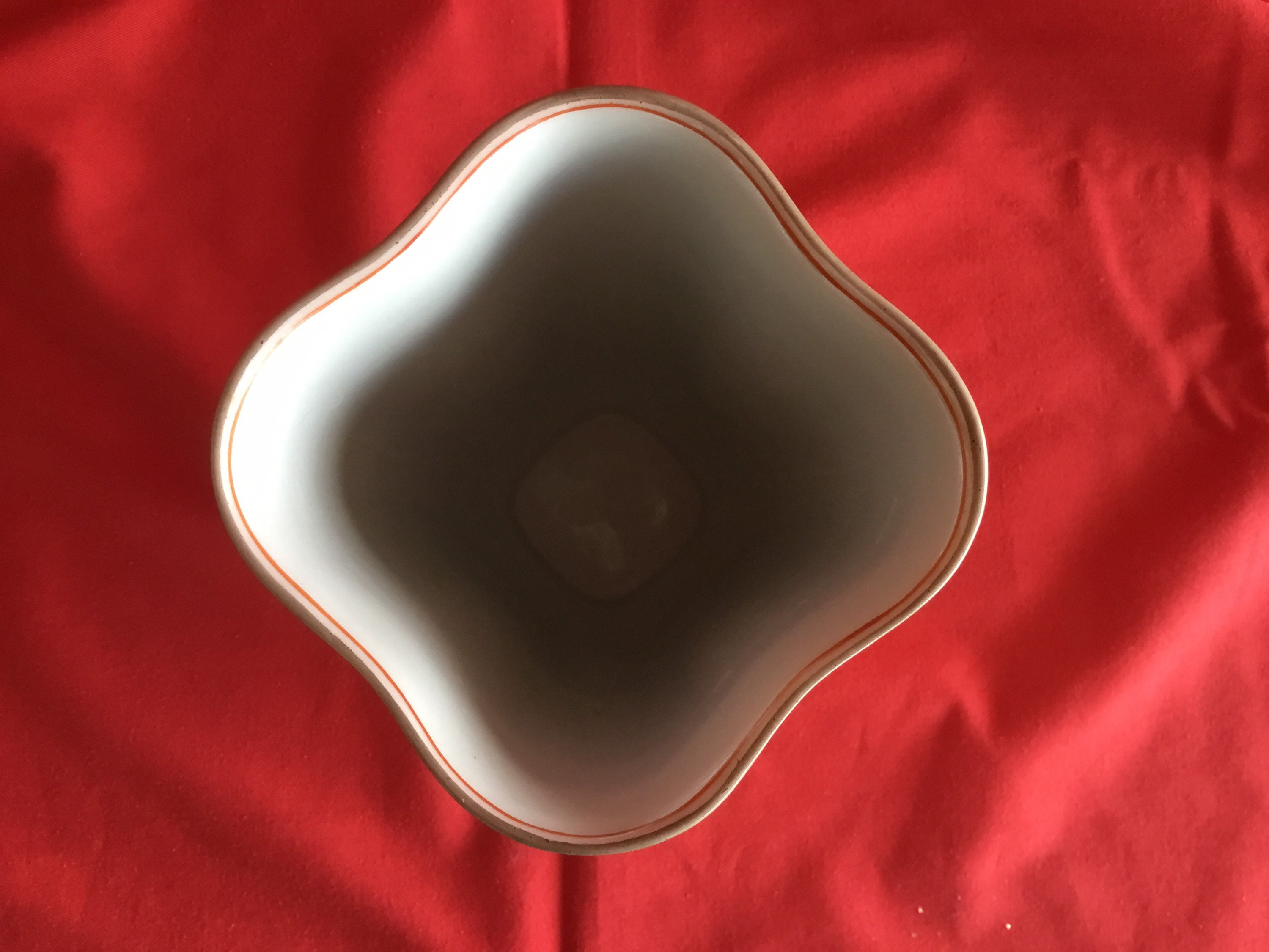 Vintage Rosenthal Vase – Hand-Painted Flower Design (1940s, Selb, Germany) — photo 4 of 5