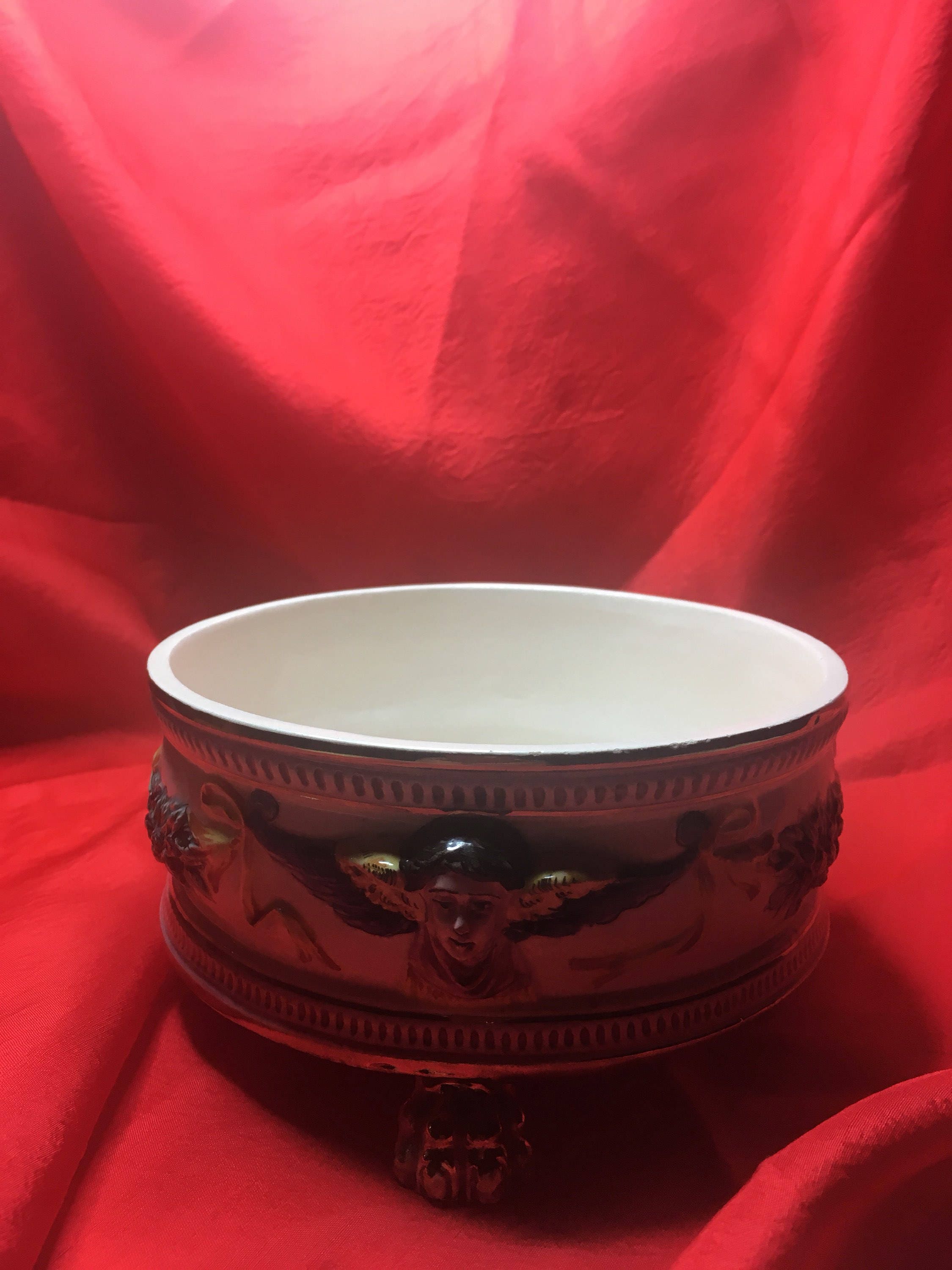 Porcelain Box With Lid (1920s Alfredo Ciulli) Florence Made in Italy — photo 6 of 11