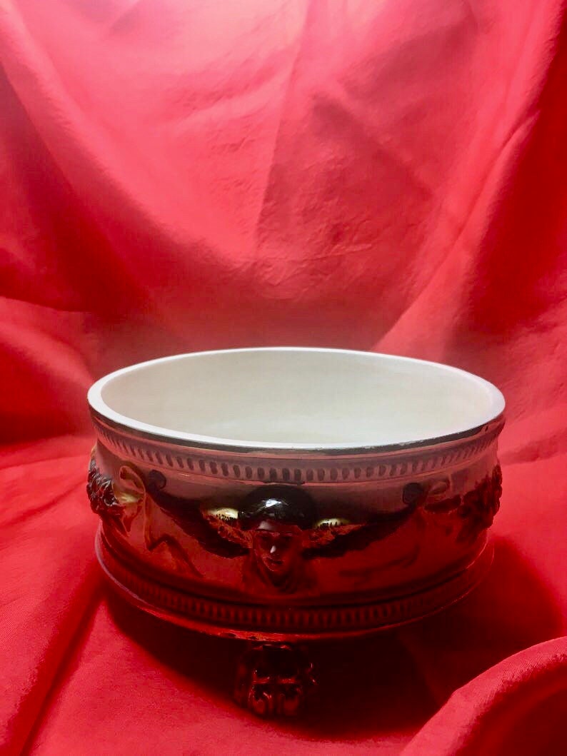 Porcelain Box With Lid (1920s Alfredo Ciulli) Florence Made in Italy — photo 8 of 11
