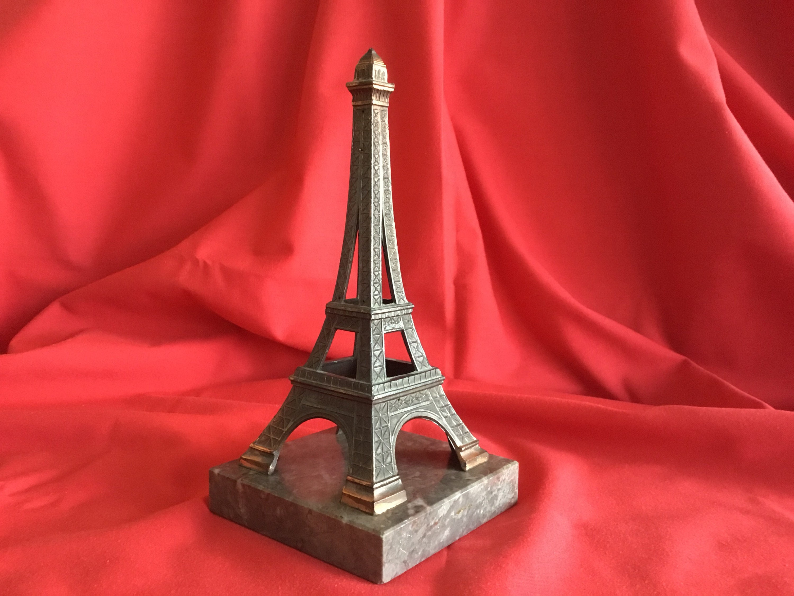 Vintage Model | 1950s French Metal & Marble Model, Registered 283 Souvenir — photo 3 of 5