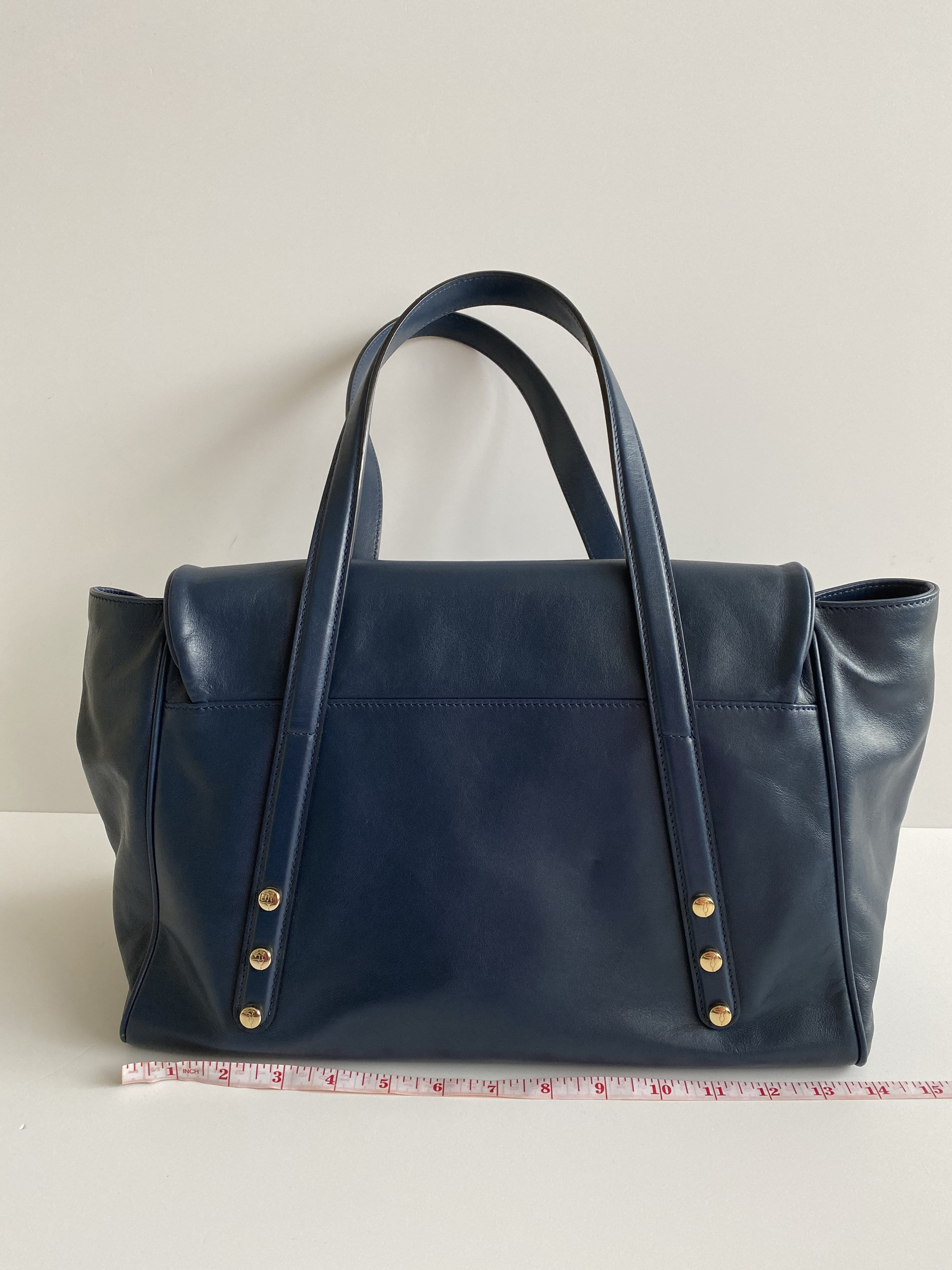 Vintage Bag | Trussardi [Original Leather] Designer Handbag Made In Italy — photo 3 of 7