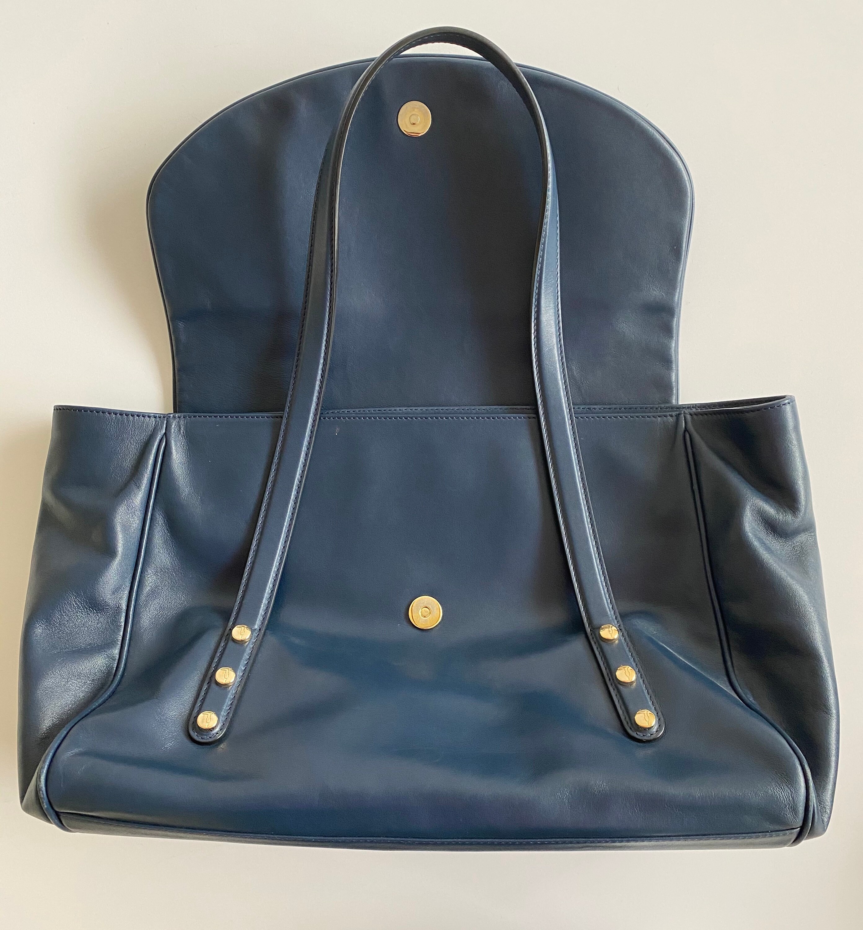 Vintage Bag | Trussardi [Original Leather] Designer Handbag Made In Italy — photo 6 of 7