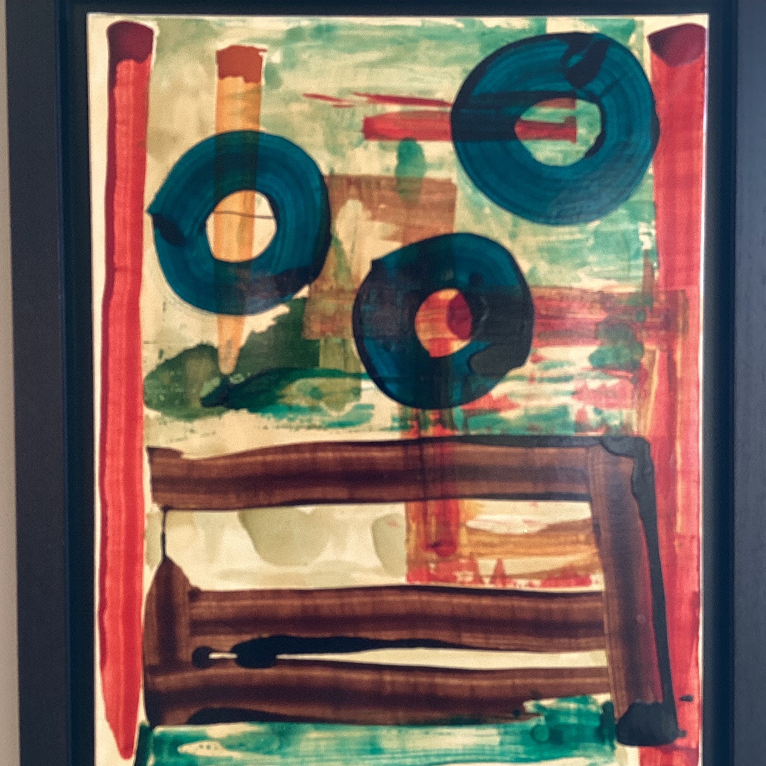 Abstract Painting | Marthe Keller Original Artwork, 2008 Mixed Media on Canvas, Large Format — photo 4 of 10