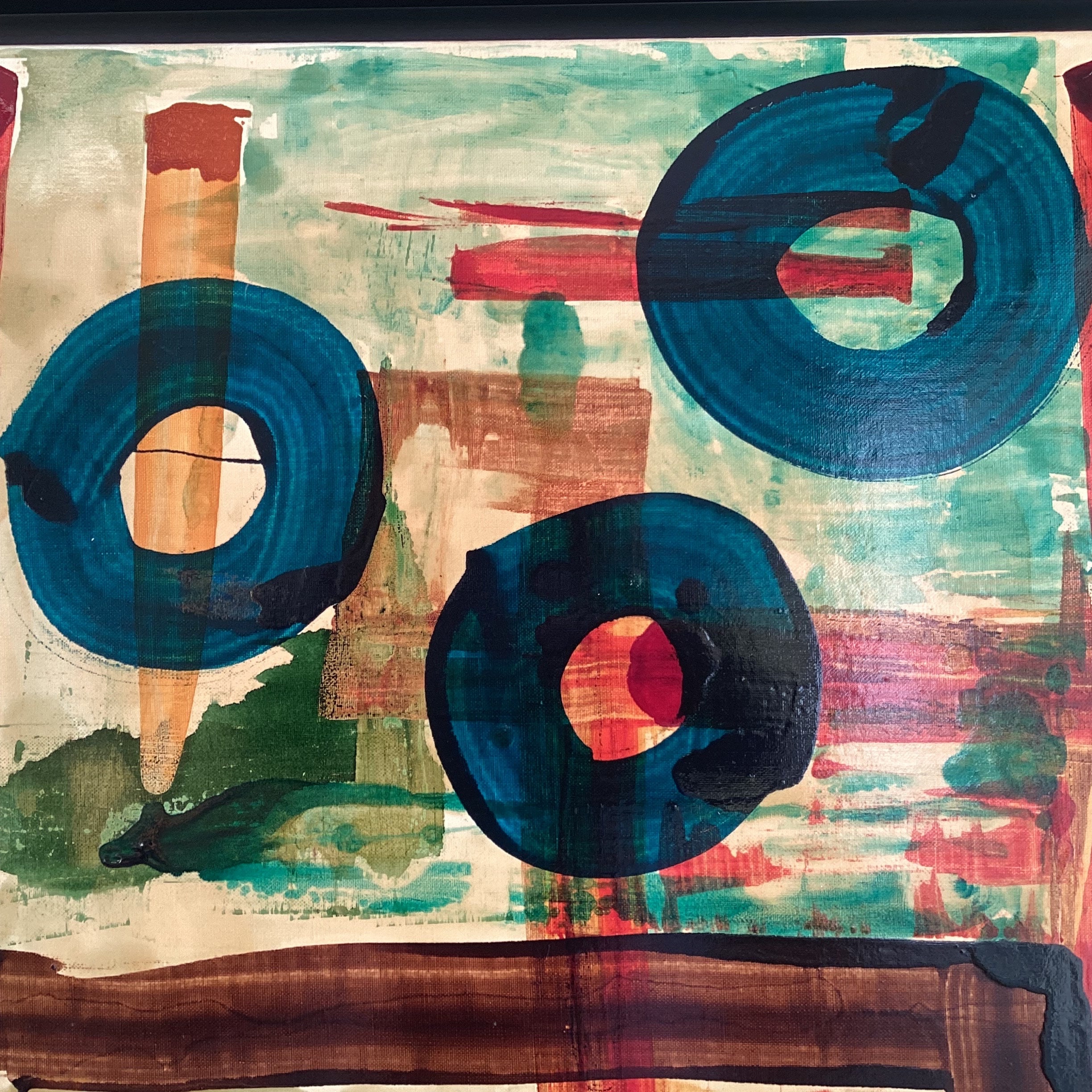 Abstract Painting | Marthe Keller Original Artwork, 2008 Mixed Media on Canvas, Large Format — photo 5 of 10