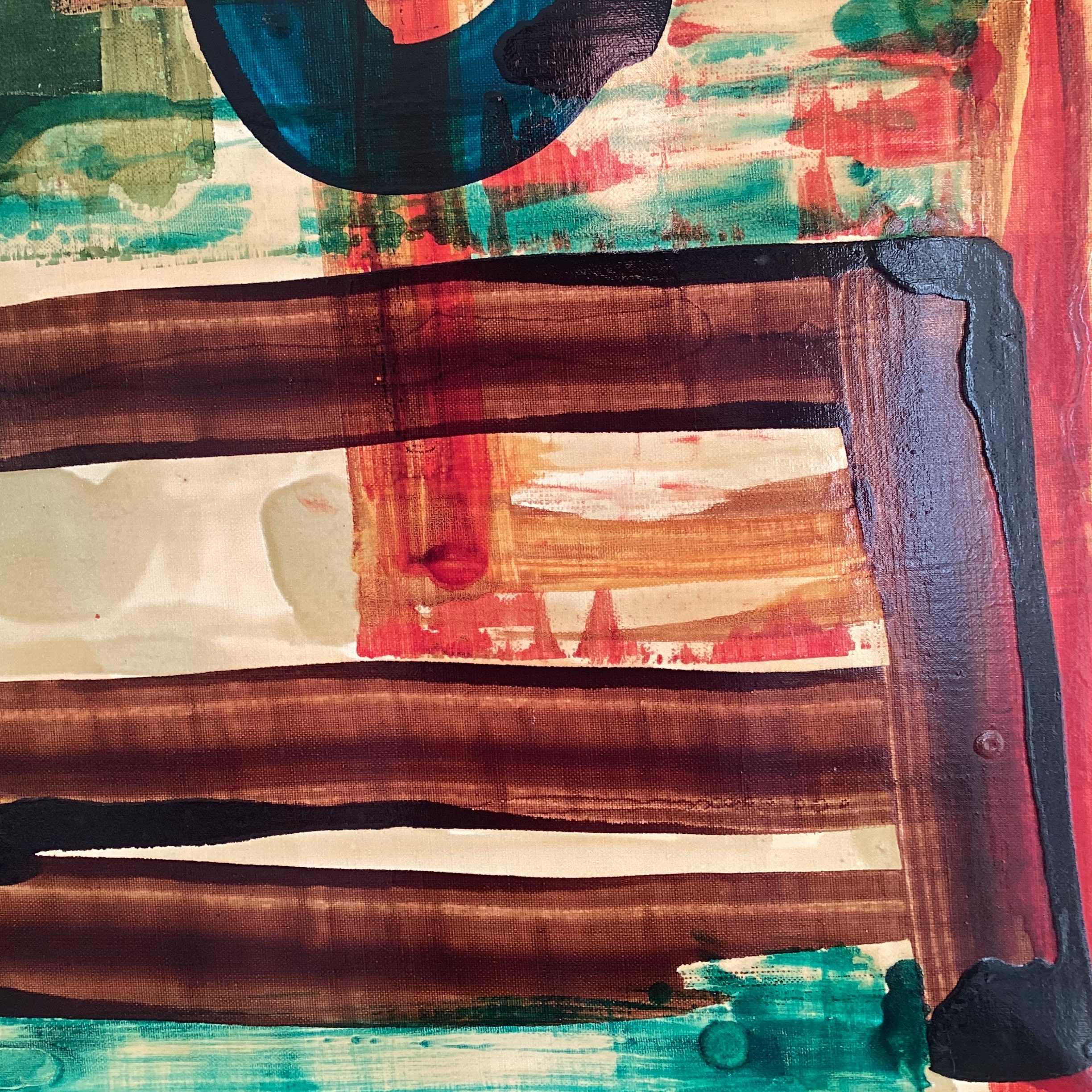 Abstract Painting | Marthe Keller Original Artwork, 2008 Mixed Media on Canvas, Large Format — photo 6 of 10