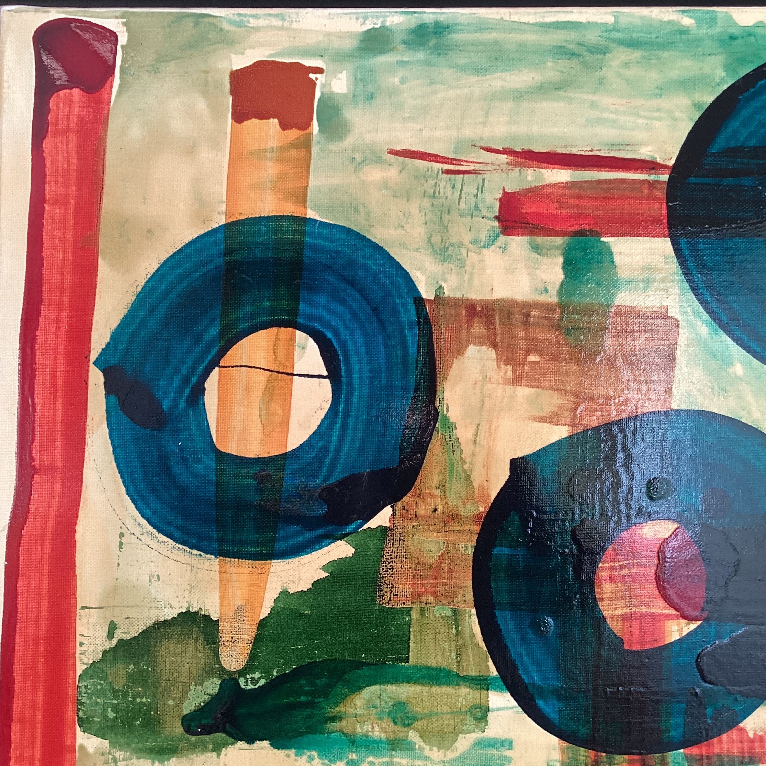 Abstract Painting | Marthe Keller Original Artwork, 2008 Mixed Media on Canvas, Large Format — photo 7 of 10