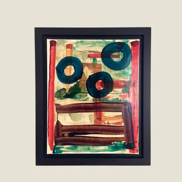 Abstract Painting | Marthe Keller Original Artwork, 2008 Mixed Media on Canvas, Large Format