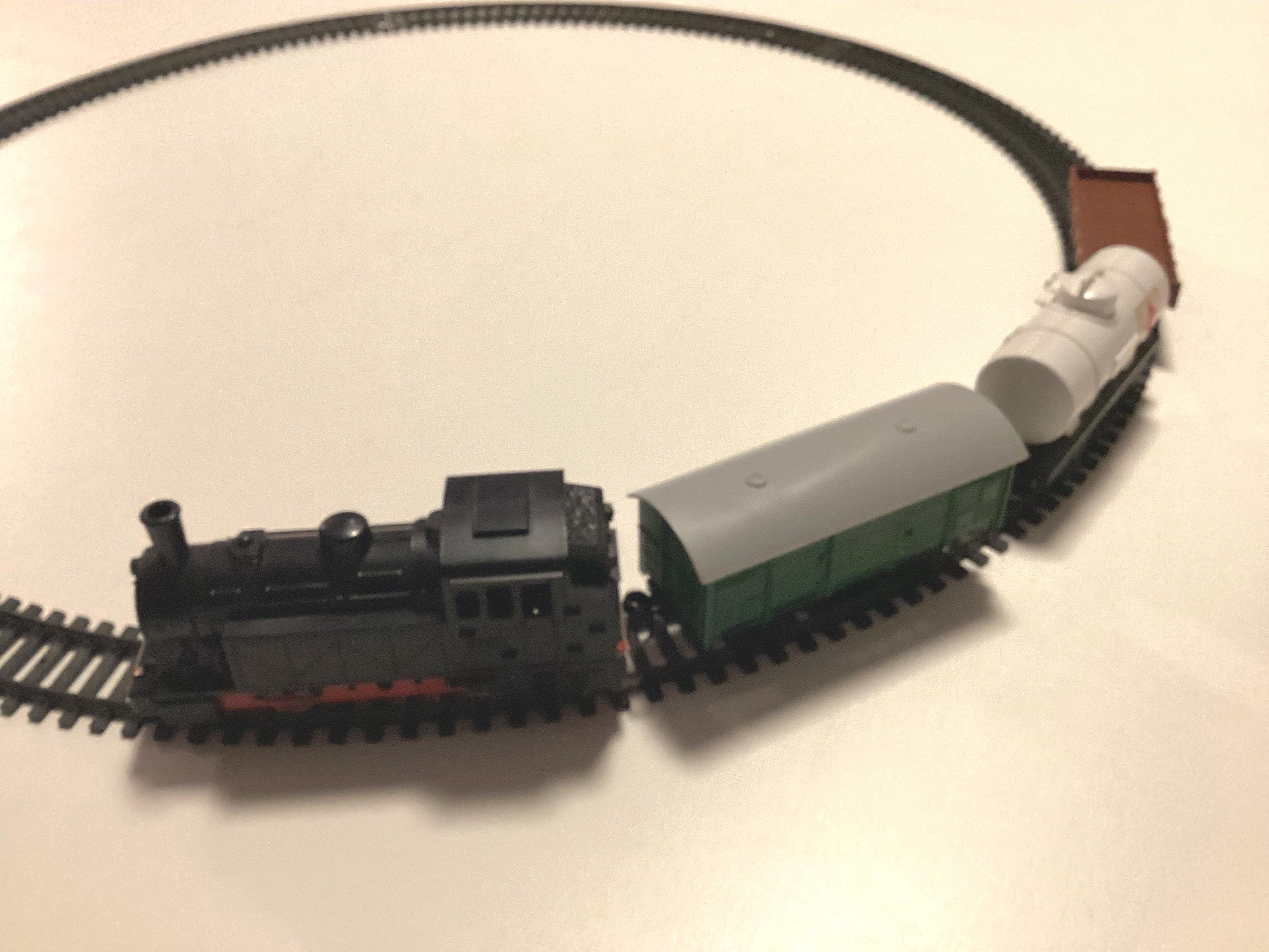 Vintage Toy Train Set | HWN Eisenbahn 1950s Western Germany, Battery Operated Complete — photo 6 of 10