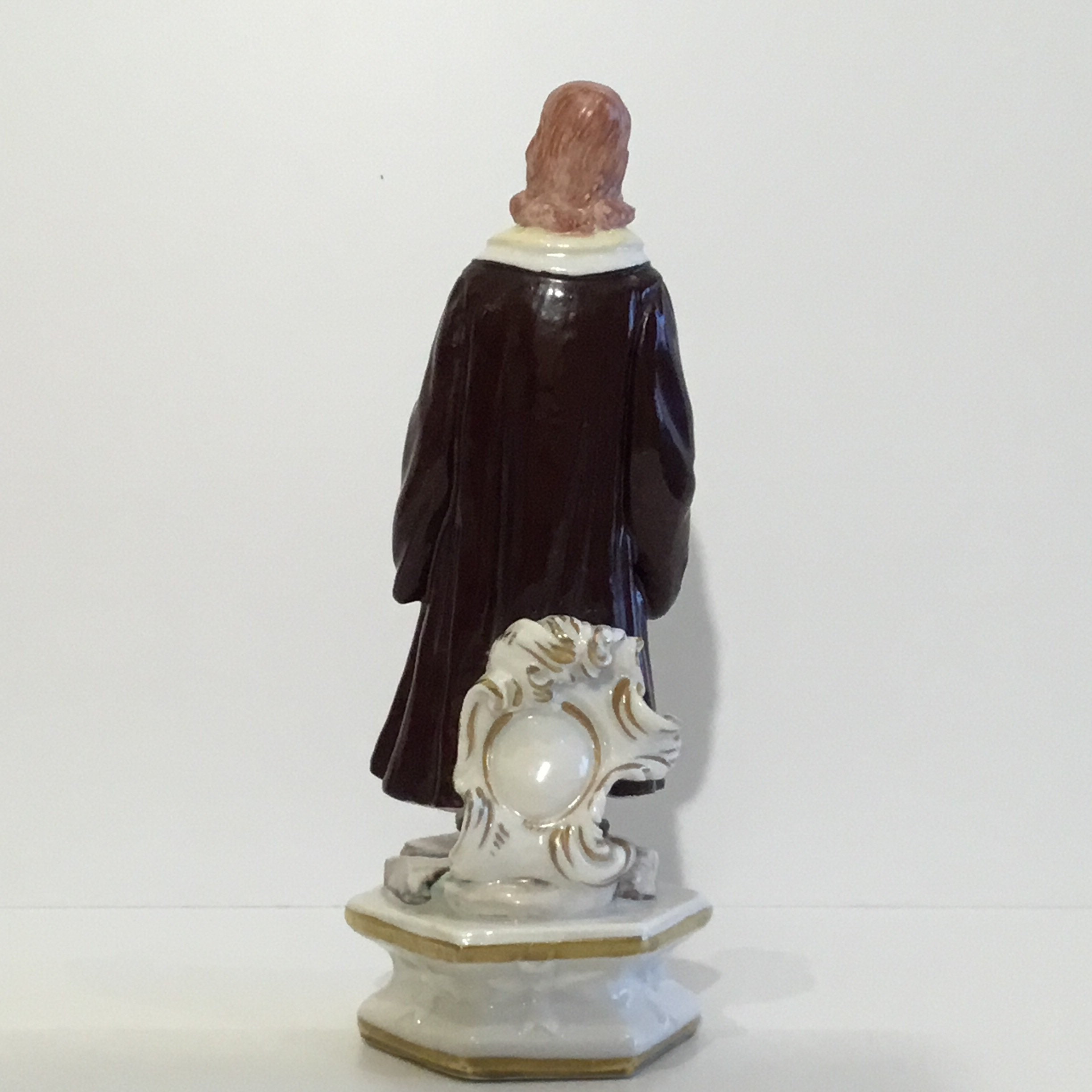 Antique Porcelain Figurine | N Crown ADP & Red Anchor 1800s — photo 6 of 11