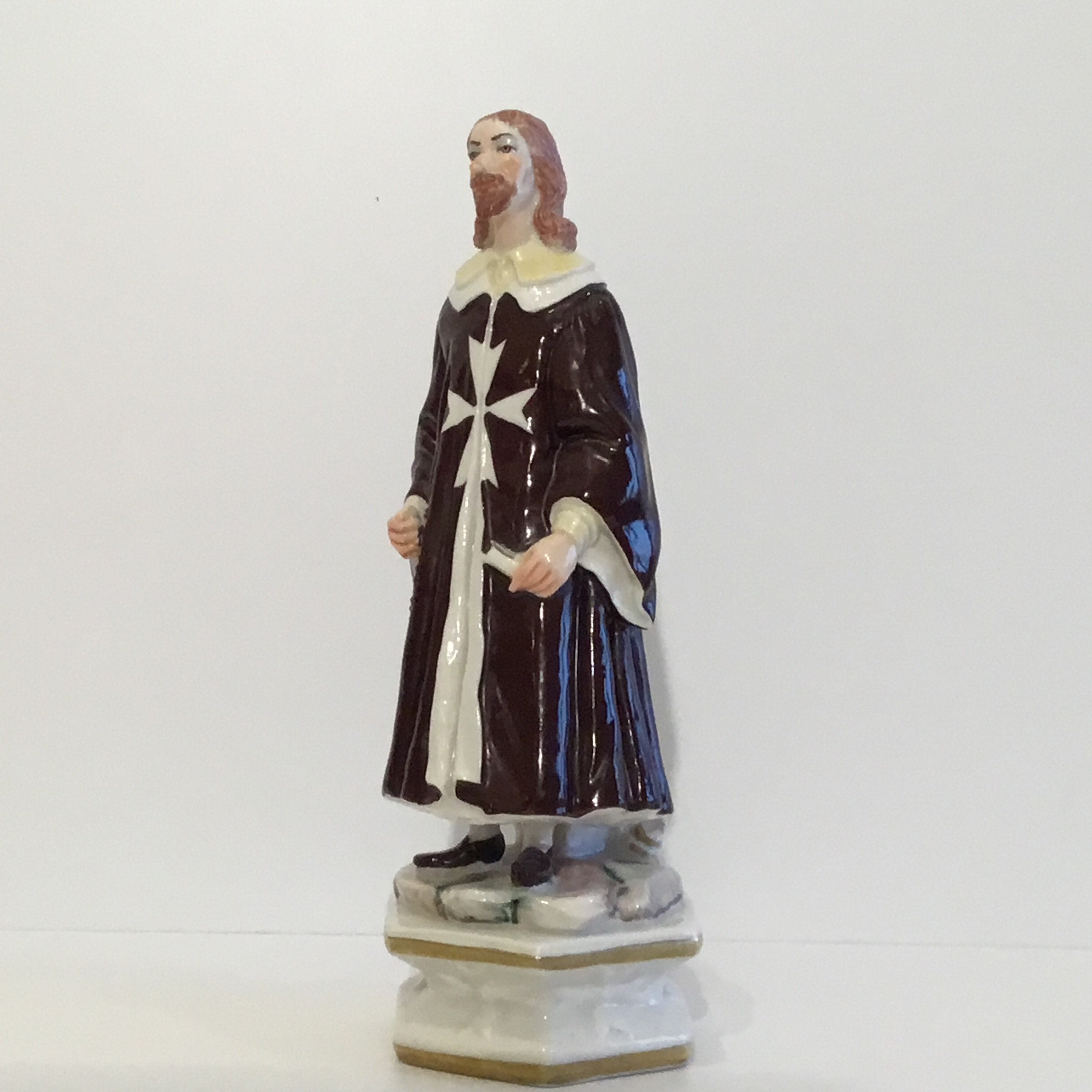 Antique Porcelain Figurine | N Crown ADP & Red Anchor 1800s — photo 8 of 11