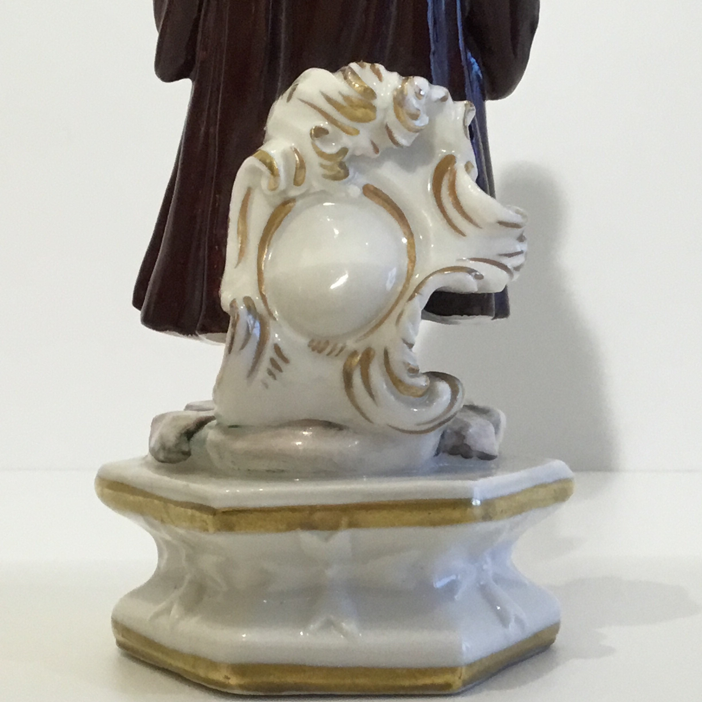 Antique Porcelain Figurine | N Crown ADP & Red Anchor 1800s — photo 10 of 11