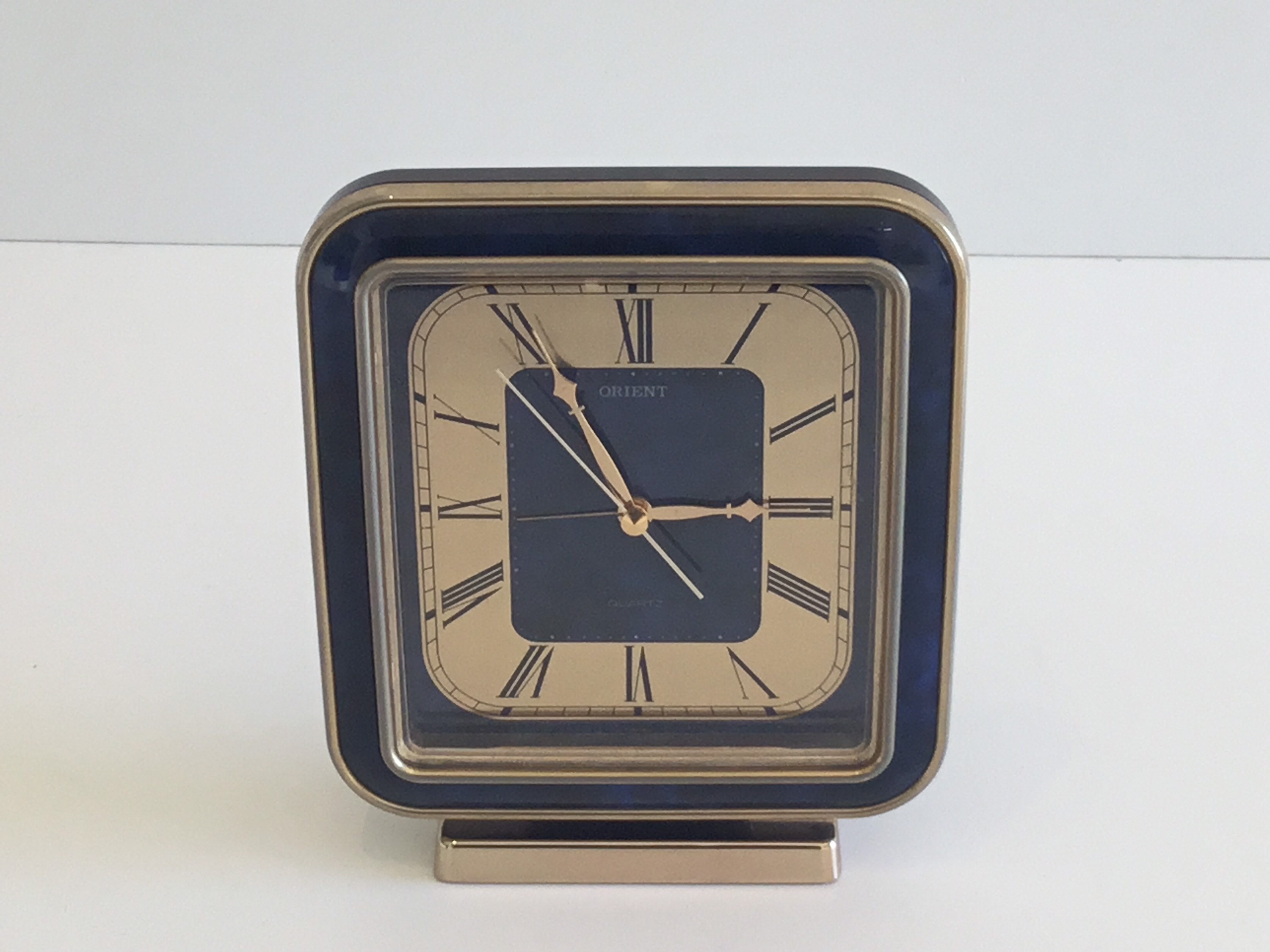 Vintage Clock | Orient 1970s Quartz Movement Made in Japan — photo 2 of 10