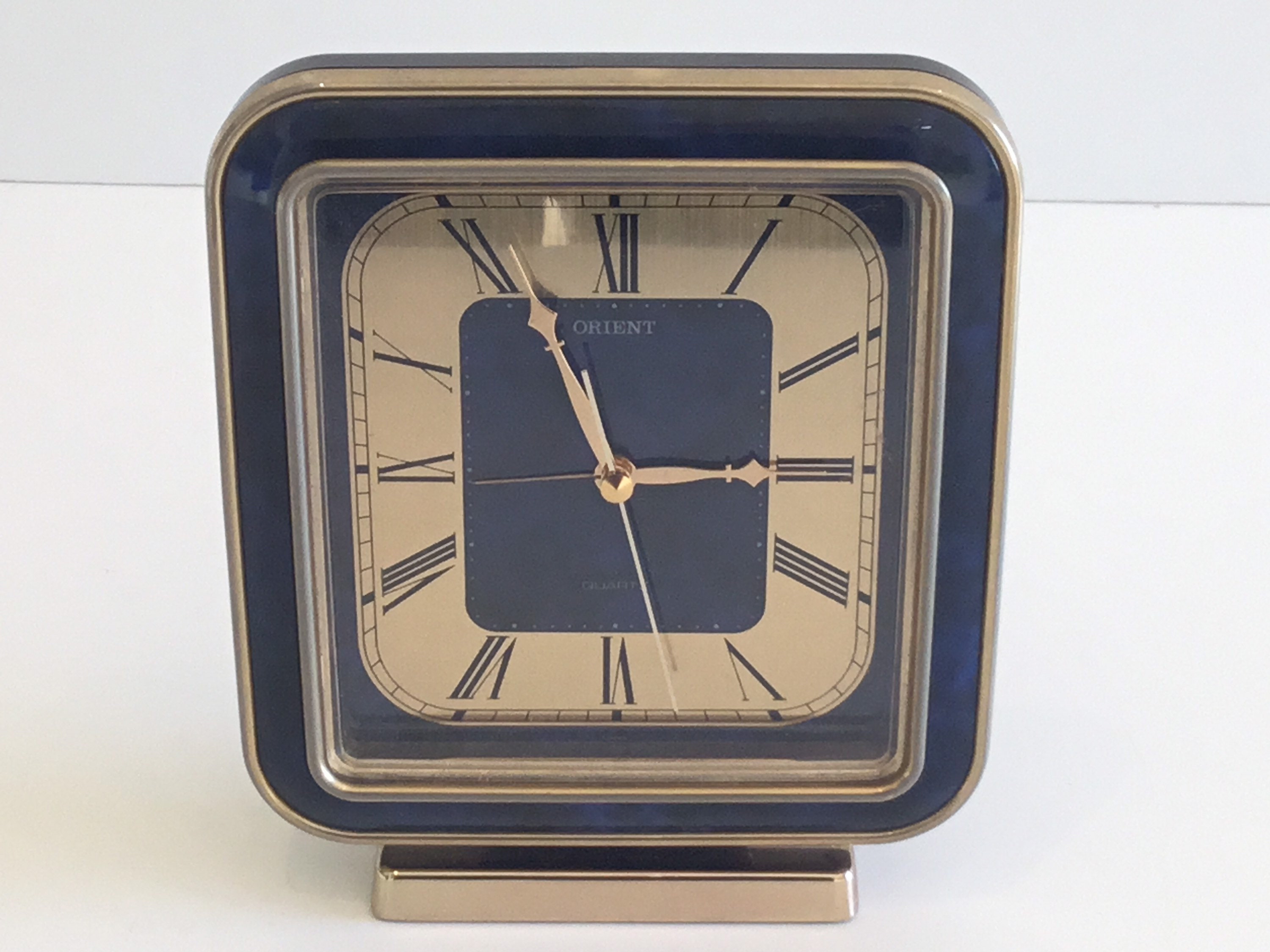 Vintage Clock | Orient 1970s Quartz Movement Made in Japan — photo 4 of 10