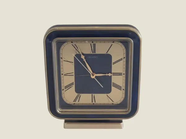 Vintage Clock | Orient 1970s Quartz Movement Made in Japan