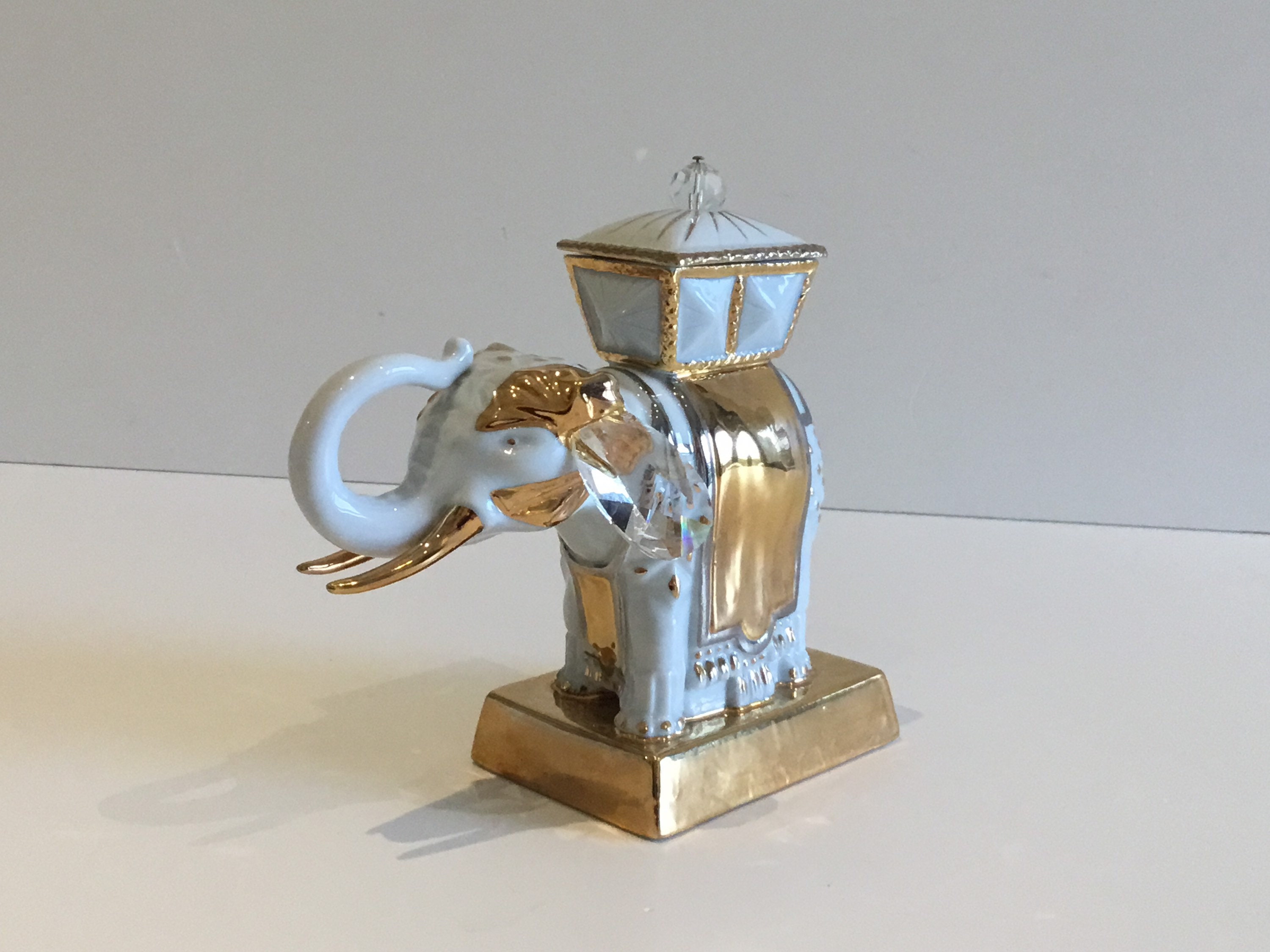 Porcelain Figurine | Elephant 1950s Carpié Luxury Made In Italy — photo 5 of 10