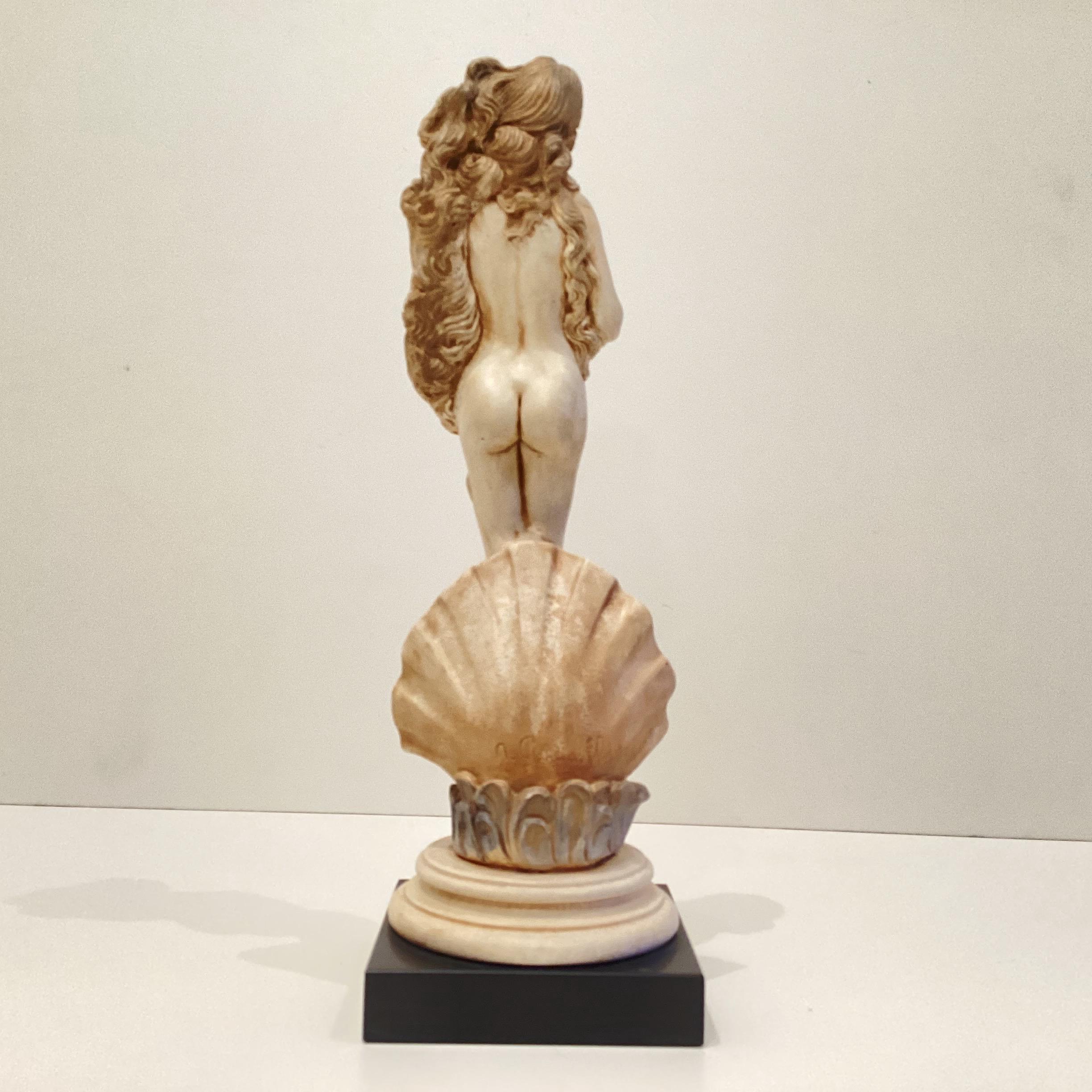 Vintage Sculpture | 1960s Arnaldo Giannelli Aphrodite, Italian Marble Dust Composite — photo 5 of 9