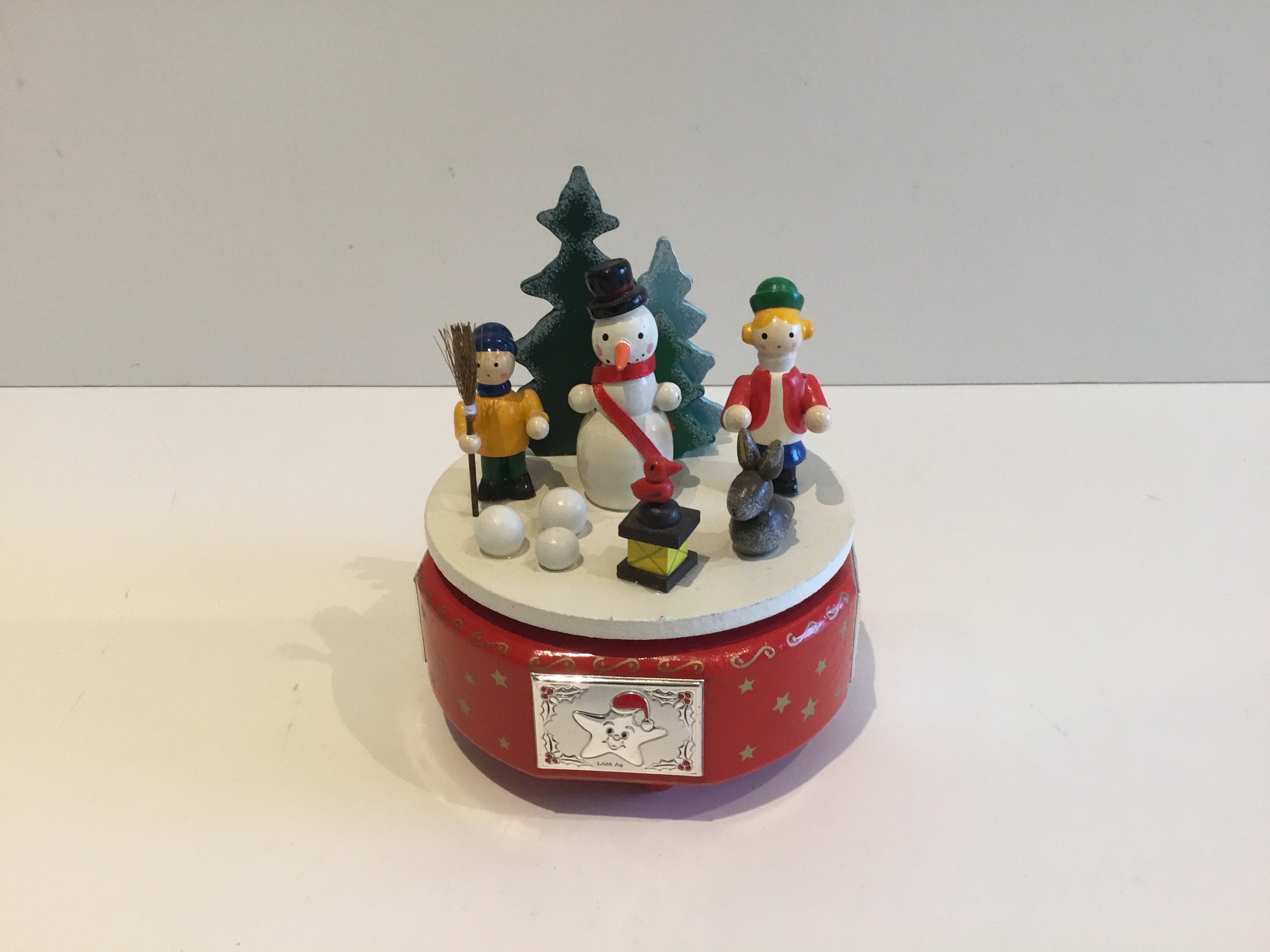 Vintage Music Box | 1970s Italian Carousel, Silver 925 Decorations Working — photo 2 of 6
