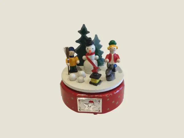 Vintage Music Box | 1970s Italian Carousel, Silver 925 Decorations Working