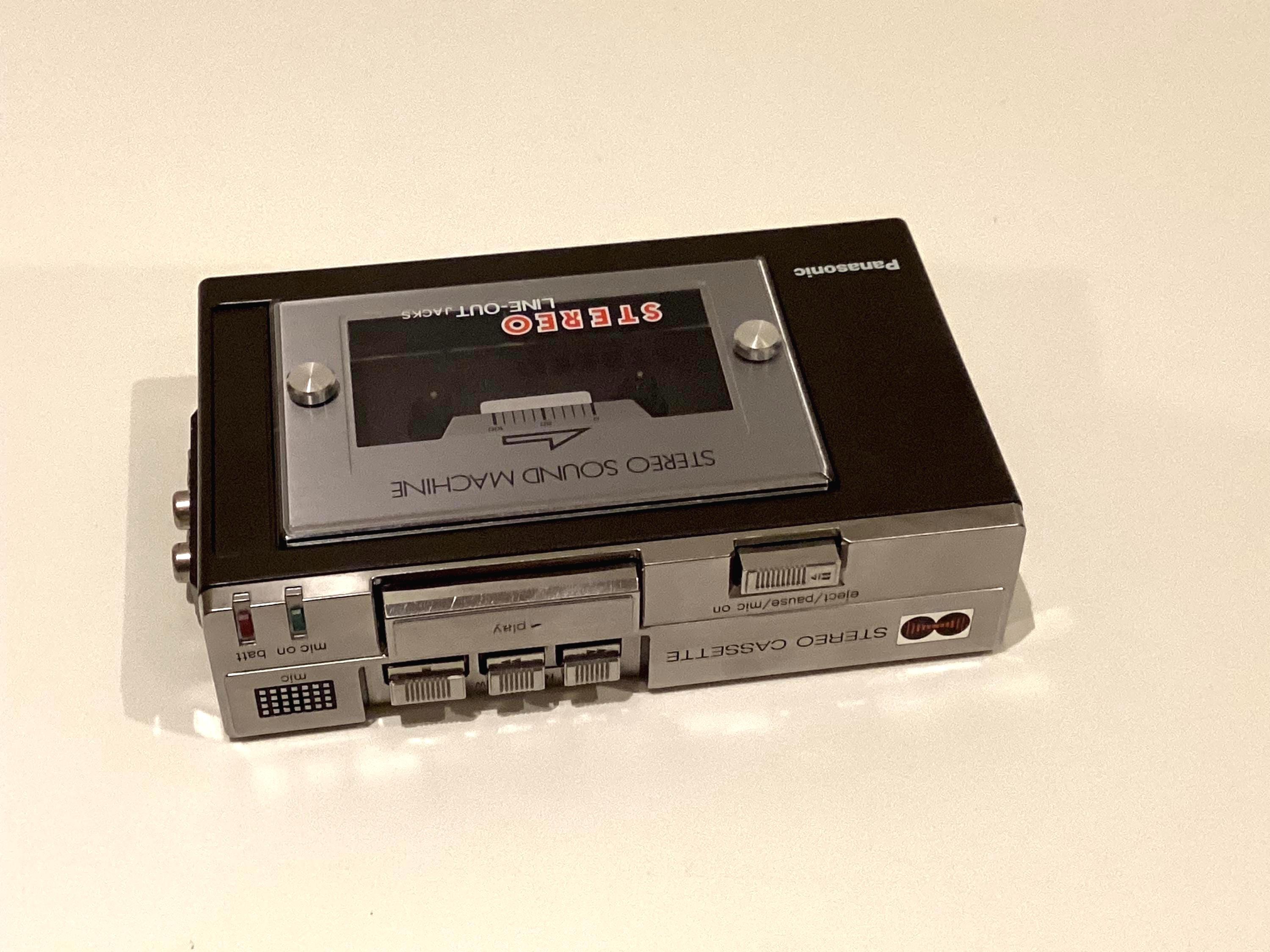 Vintage Cassette Player | National Panasonic RS-J3 1980, Rare Stereo Portable Walkman-Style — photo 3 of 11