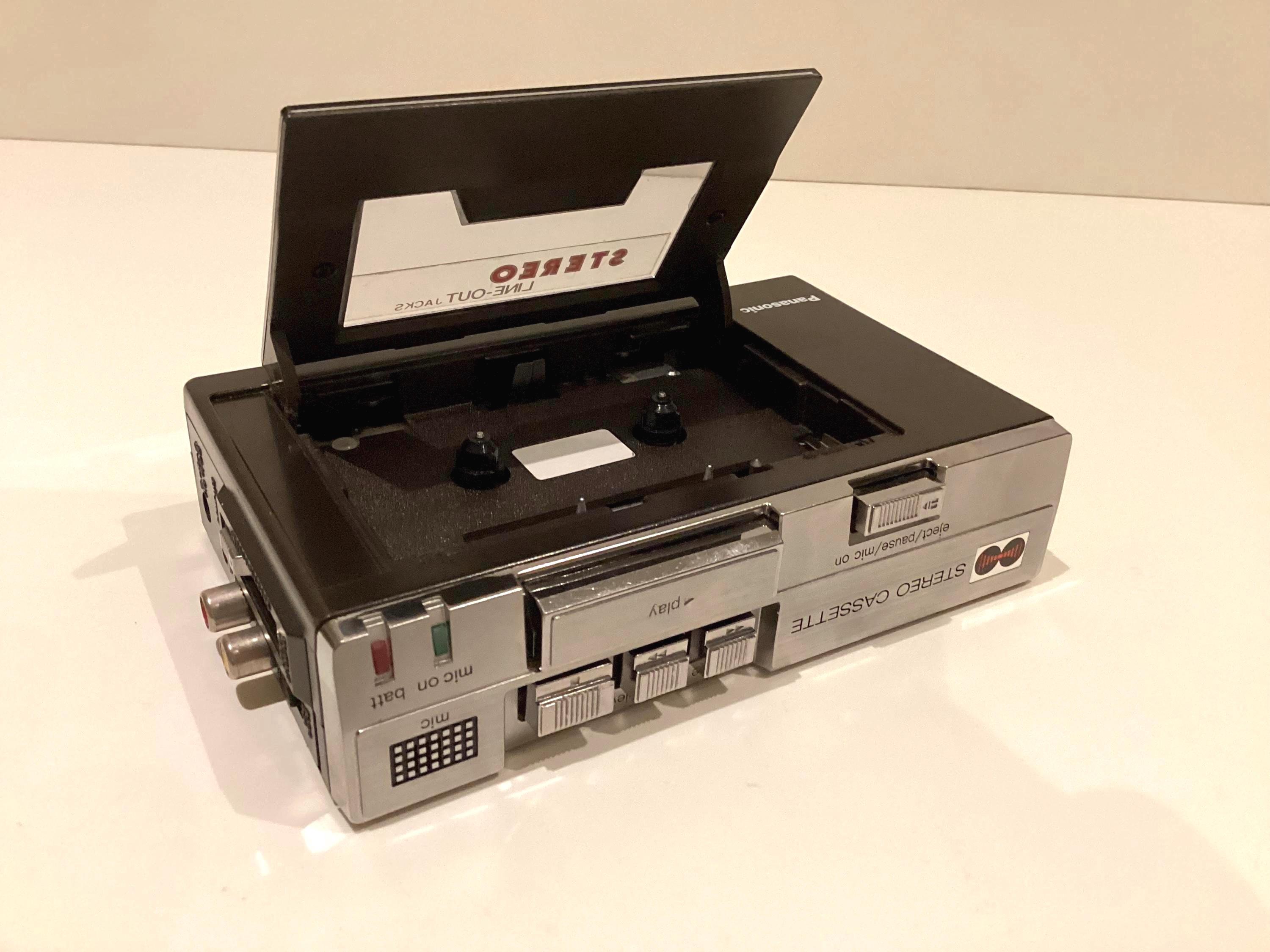 Vintage Cassette Player | National Panasonic RS-J3 1980, Rare Stereo Portable Walkman-Style — photo 5 of 11