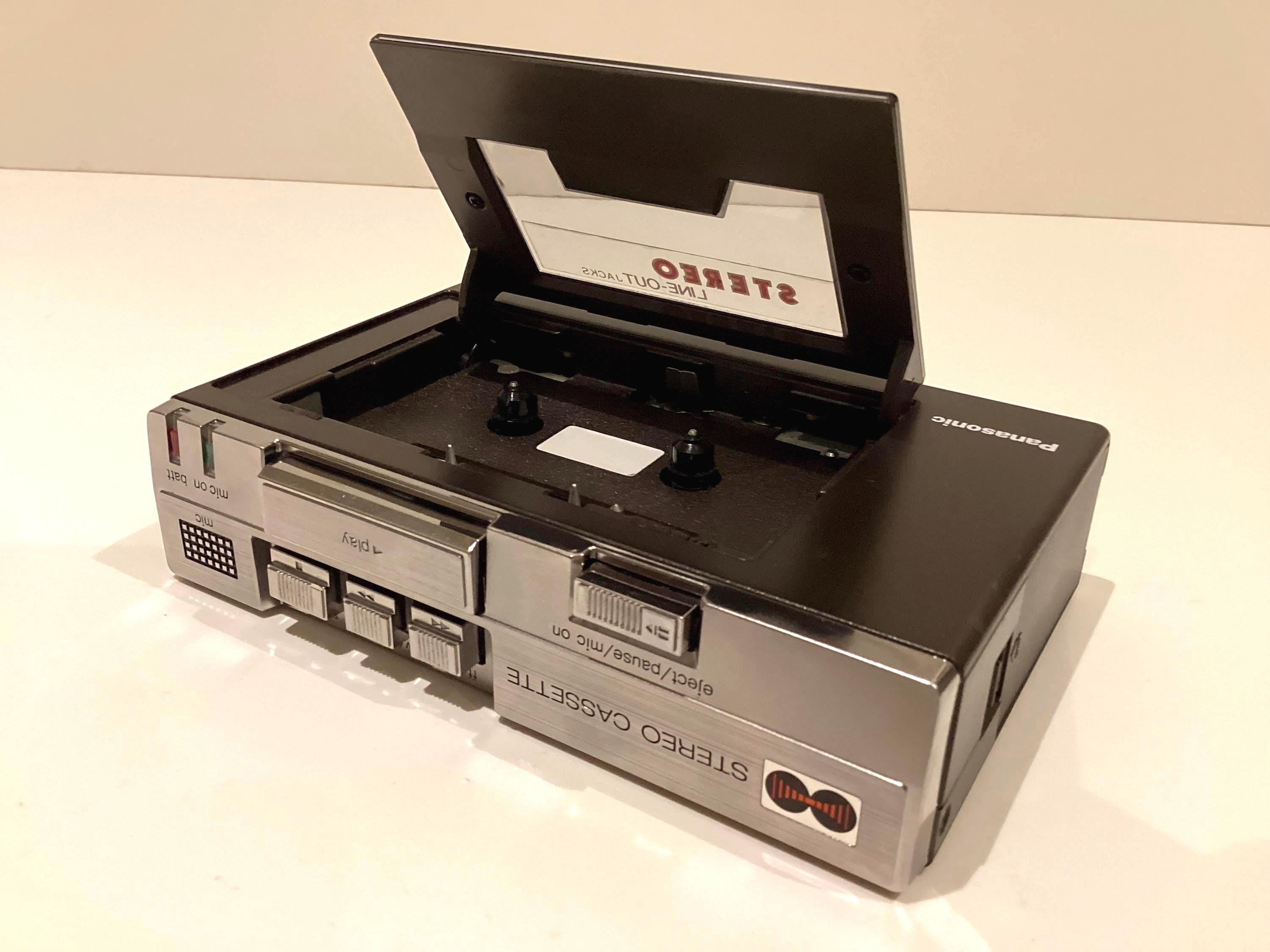 Vintage Cassette Player | National Panasonic RS-J3 1980, Rare Stereo Portable Walkman-Style — photo 6 of 11
