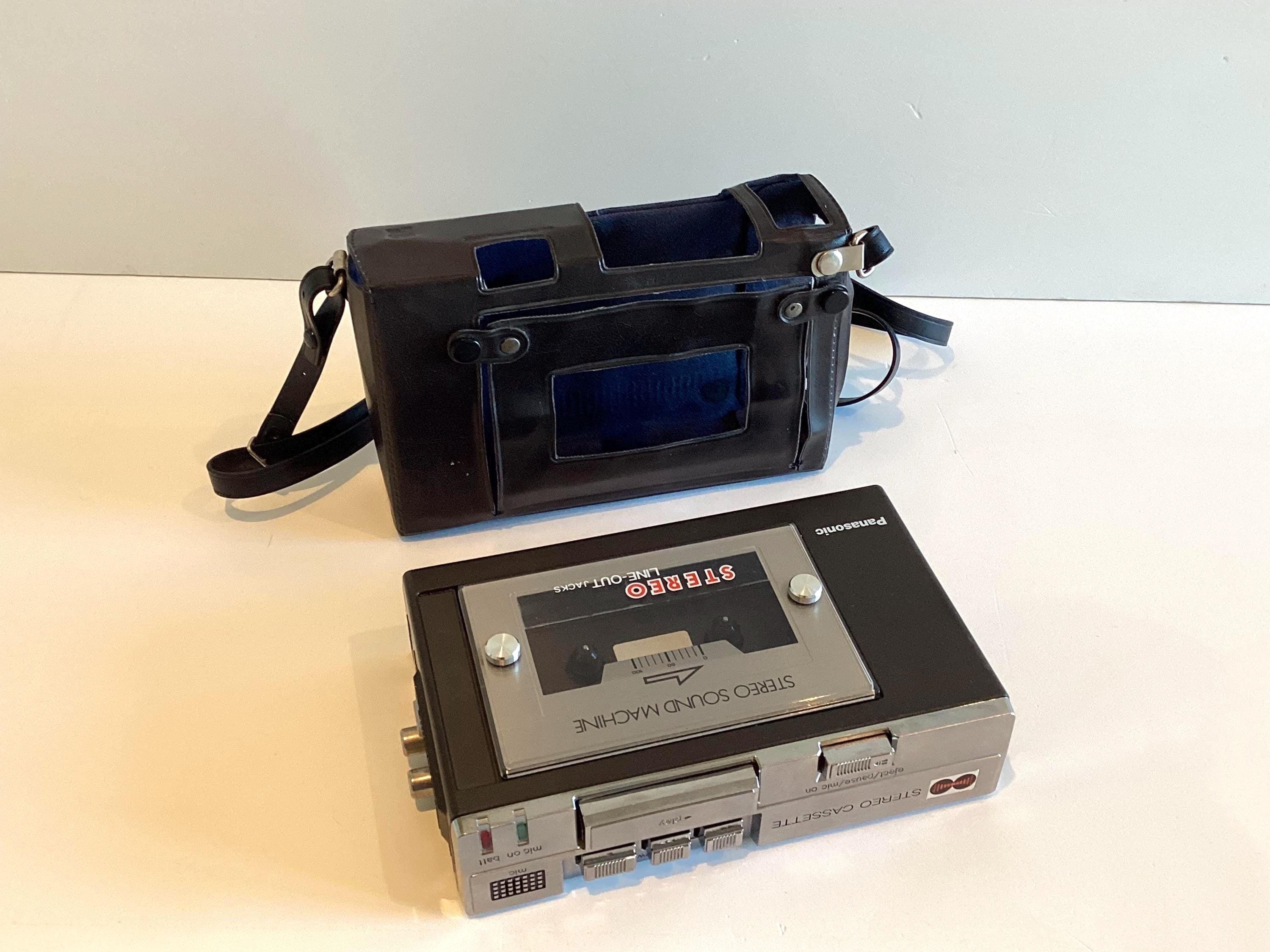 Vintage Cassette Player | National Panasonic RS-J3 1980, Rare Stereo Portable Walkman-Style — photo 7 of 11