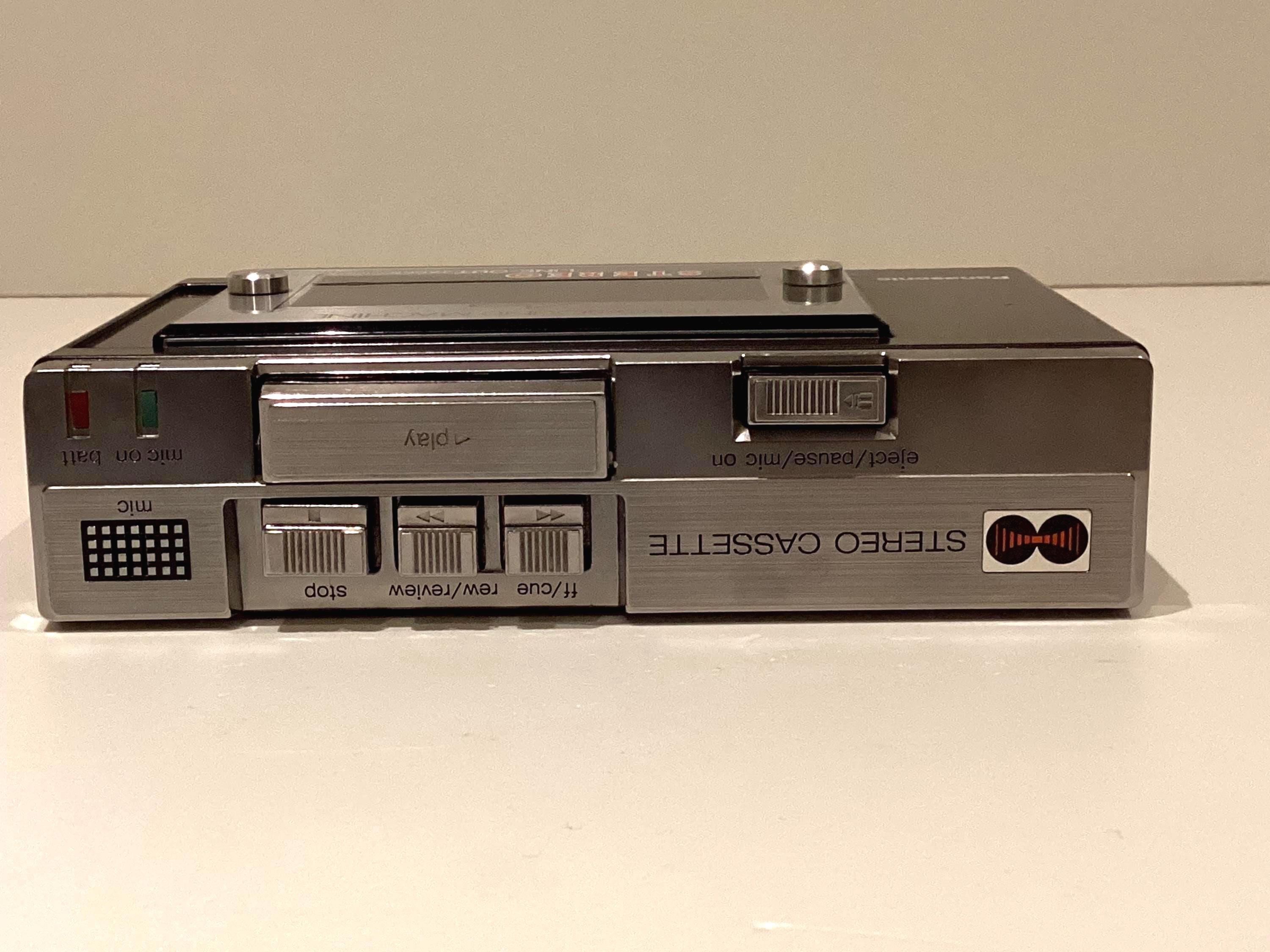 Vintage Cassette Player | National Panasonic RS-J3 1980, Rare Stereo Portable Walkman-Style — photo 8 of 11
