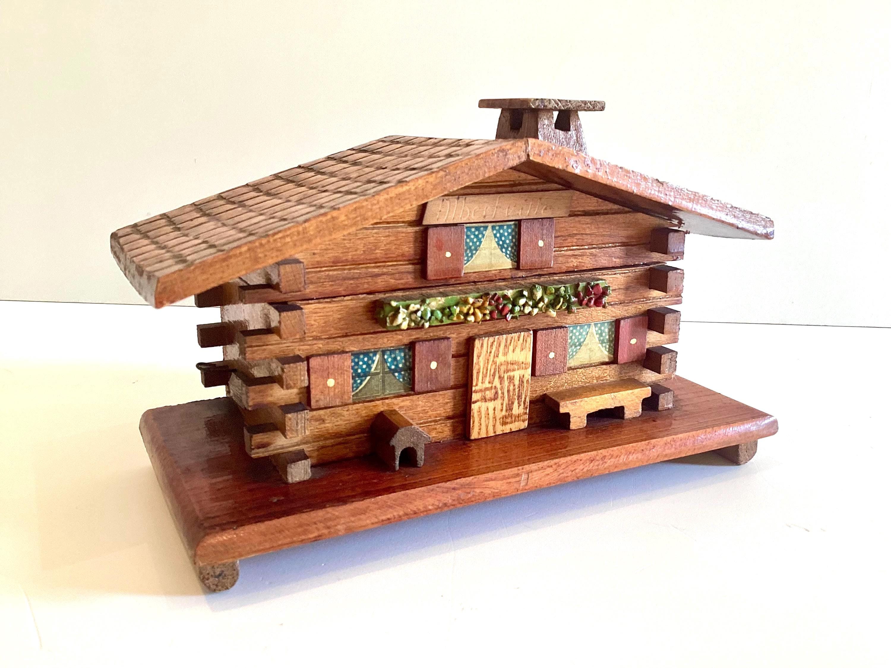 Vintage Music Box | Rare Chalet Jewelry Holder (1950s) Swiss “Le Vieux Chalet — photo 2 of 9