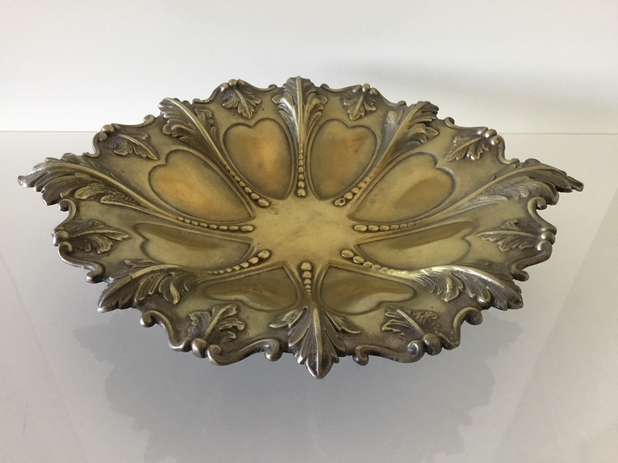 Pewter Fruit Centerpiece Austro-Hungarian Empire (1800s) — photo 3 of 5