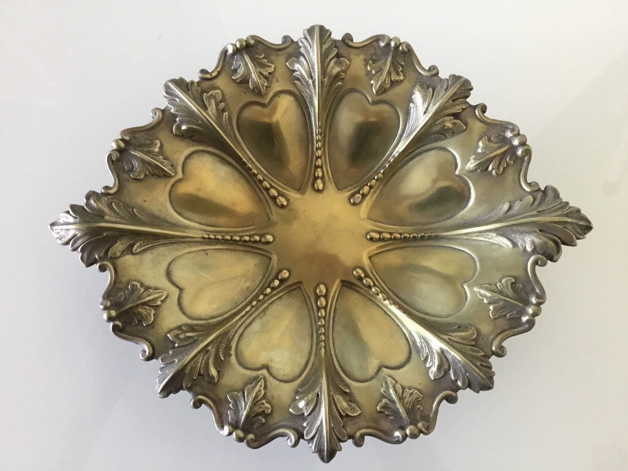 Pewter Fruit Centerpiece Austro-Hungarian Empire (1800s) — photo 4 of 5