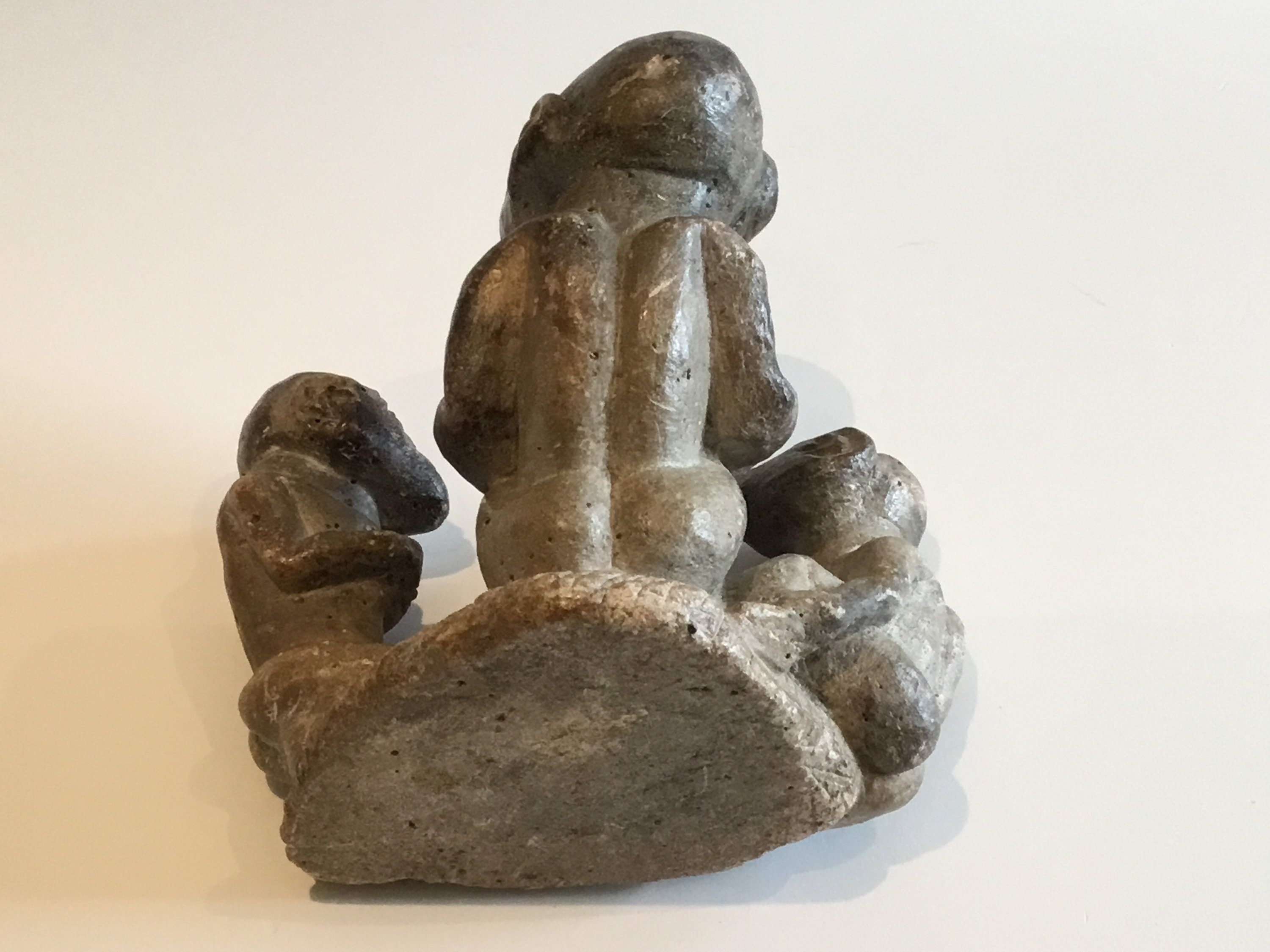 Tribal Sculpture - Hand-Carved Stone, West African Style, 18th Century Heavy Limestone. — photo 9 of 9