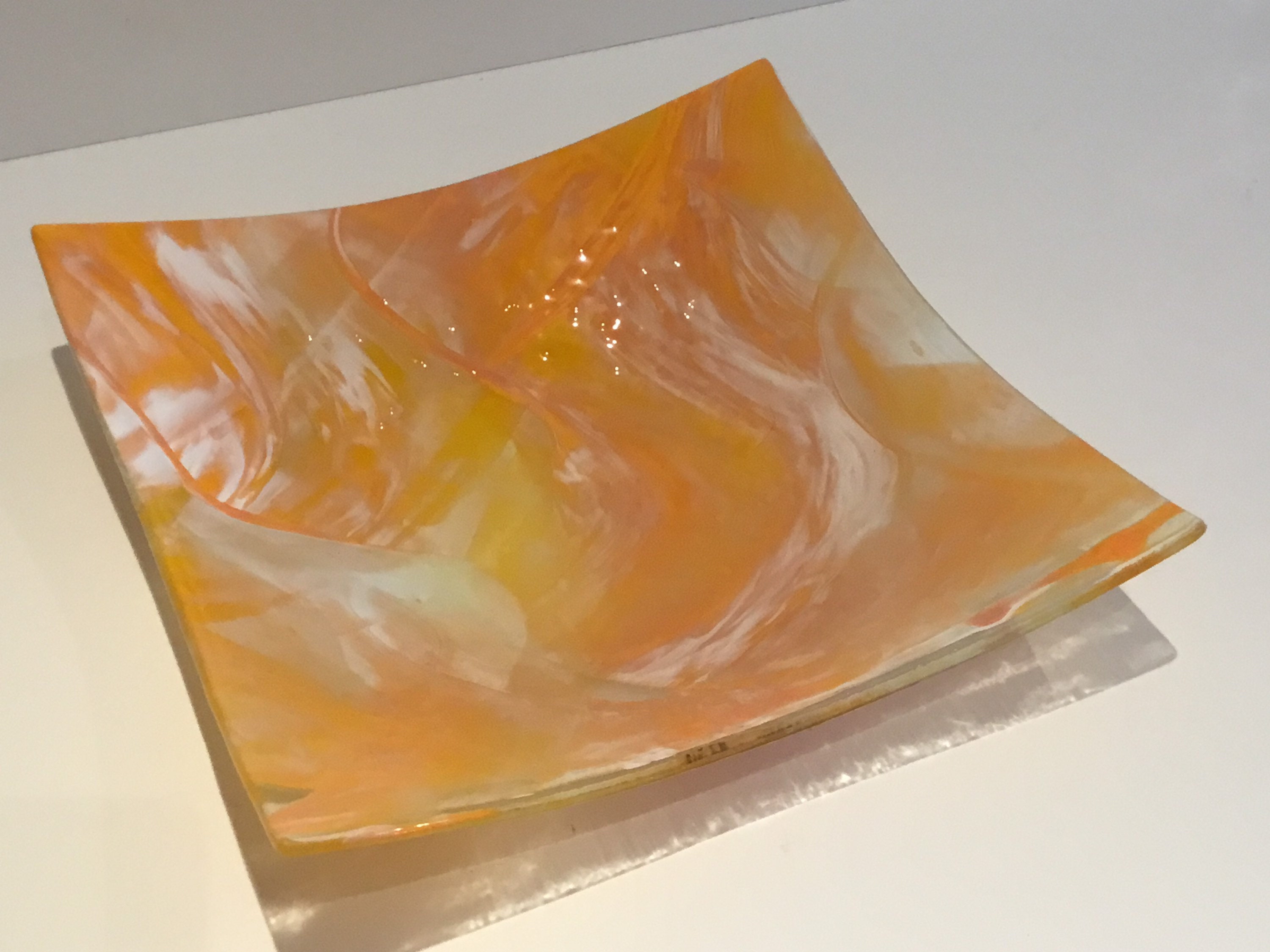 Vintage Murano Glass | 1950s "Gió" Signed Centrepiece, Handmade Italian Art Glass — photo 6 of 8