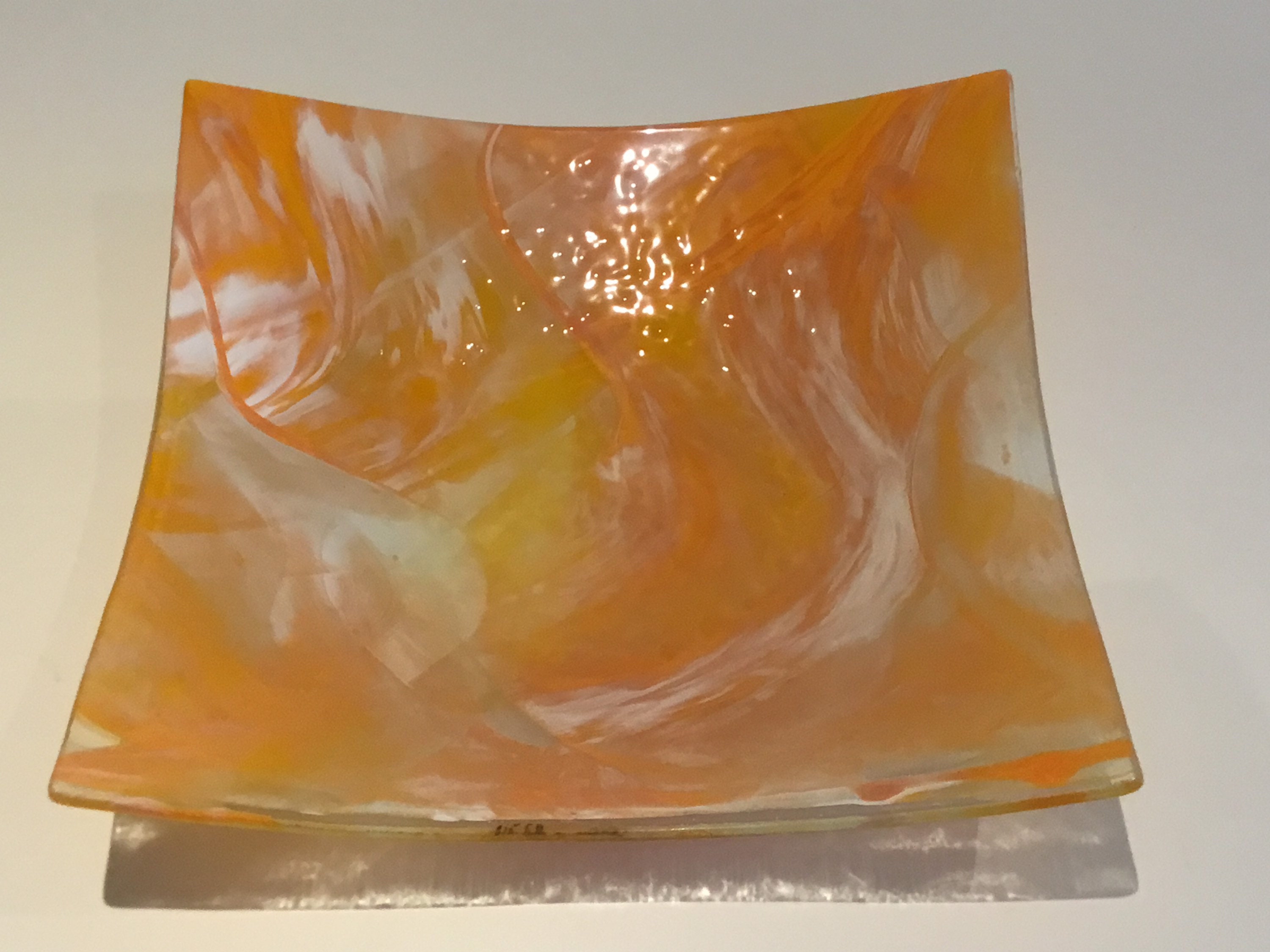 Vintage Murano Glass | 1950s "Gió" Signed Centrepiece, Handmade Italian Art Glass — photo 7 of 8