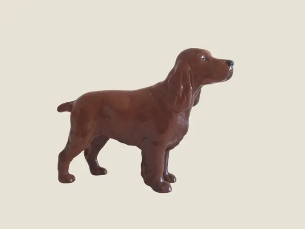 Porcelain Cocker Spaniel – Vintage Beswick England 1950s Figurine