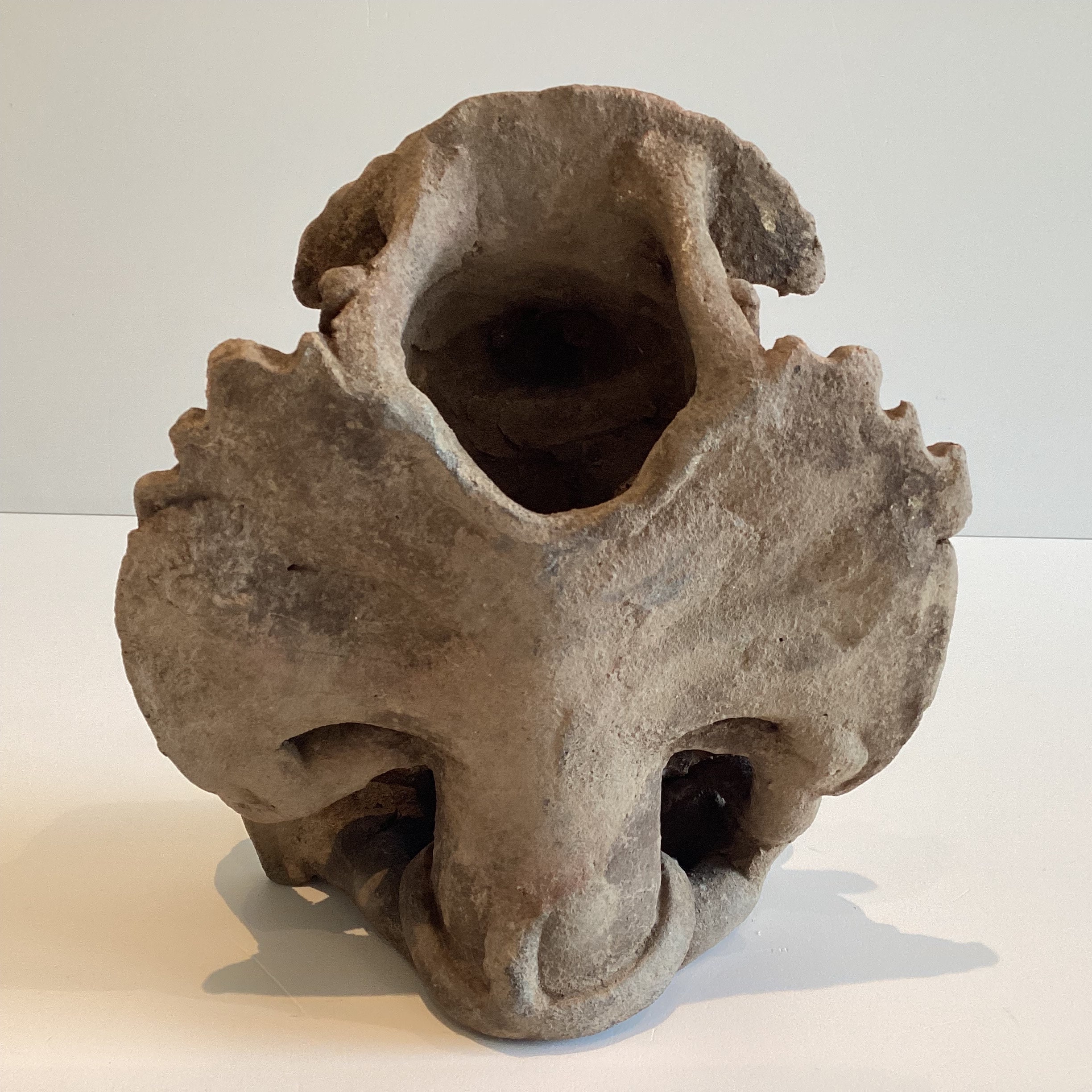 Antique Sculpture | 1900s Zapotec Culture Incense Holder, Monte Albán Oaxaca Mexico — photo 4 of 9