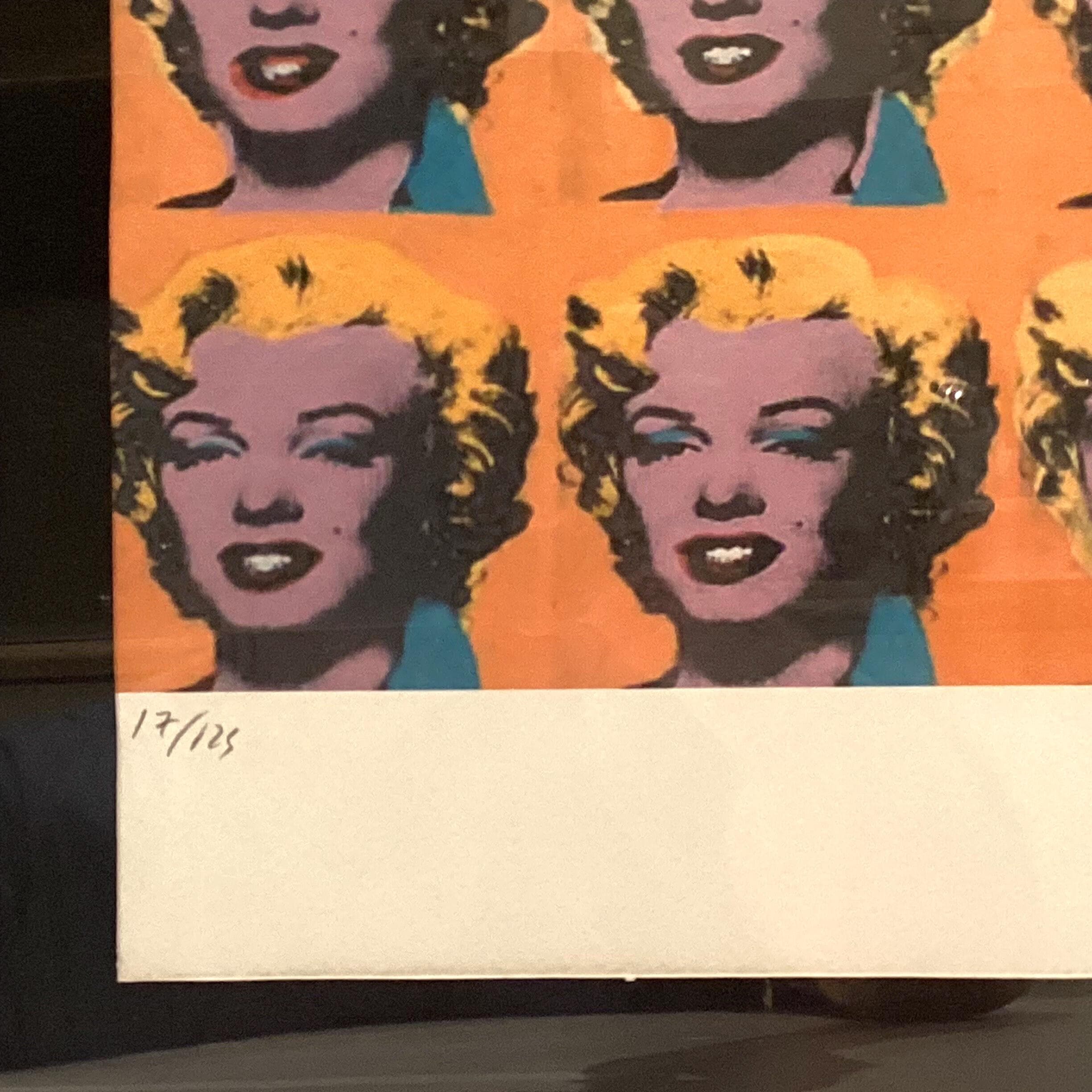 Vintage Print | Andy Warhol Signed Marilyn Monroe Lithograph 17/125 Limited Edition — photo 6 of 8