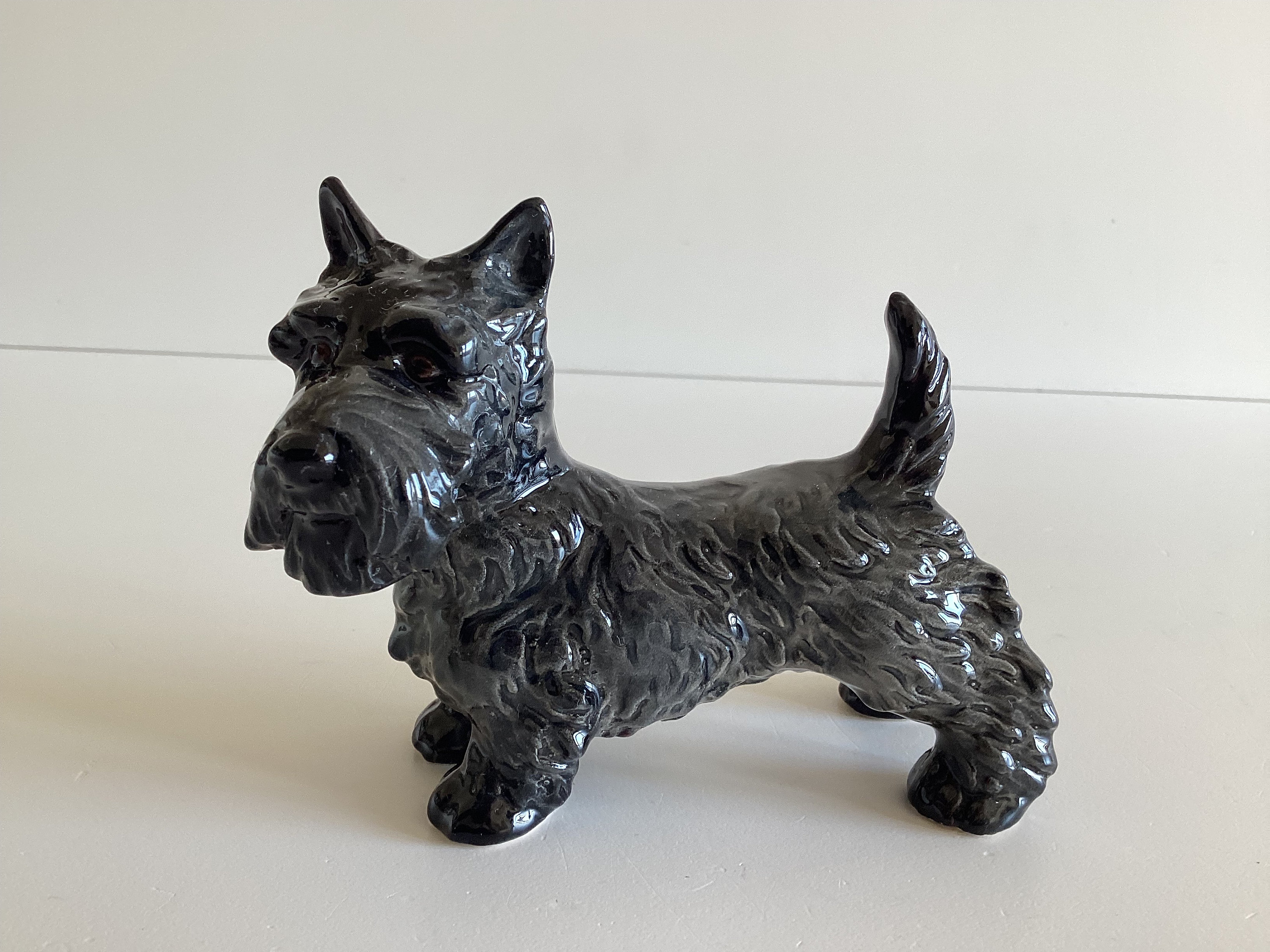 Vintage Dog Figurine | Goebel West Germany 1960s, Scottish Terrier Porcelain Collectible — photo 2 of 9