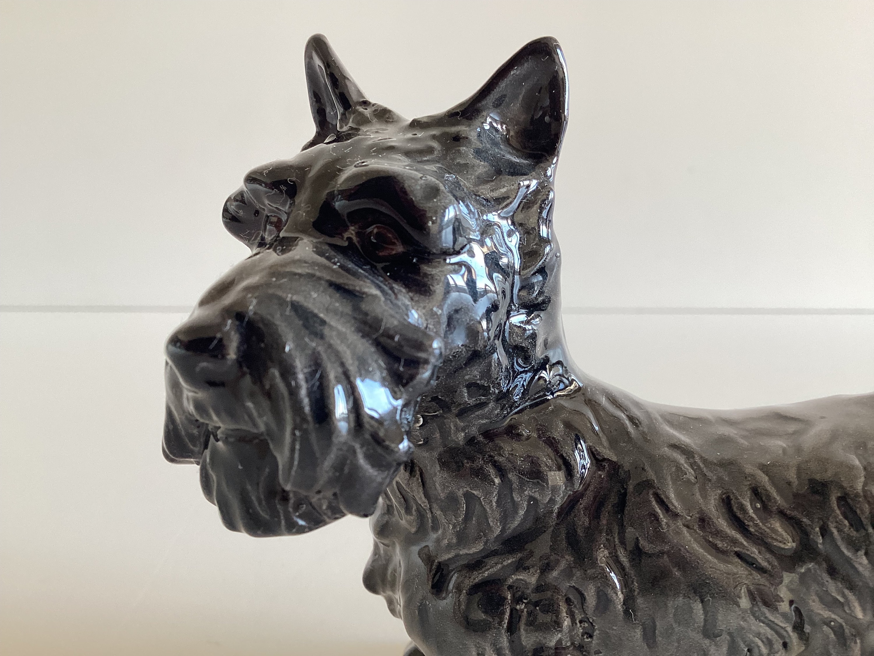 Vintage Dog Figurine | Goebel West Germany 1960s, Scottish Terrier Porcelain Collectible — photo 4 of 9