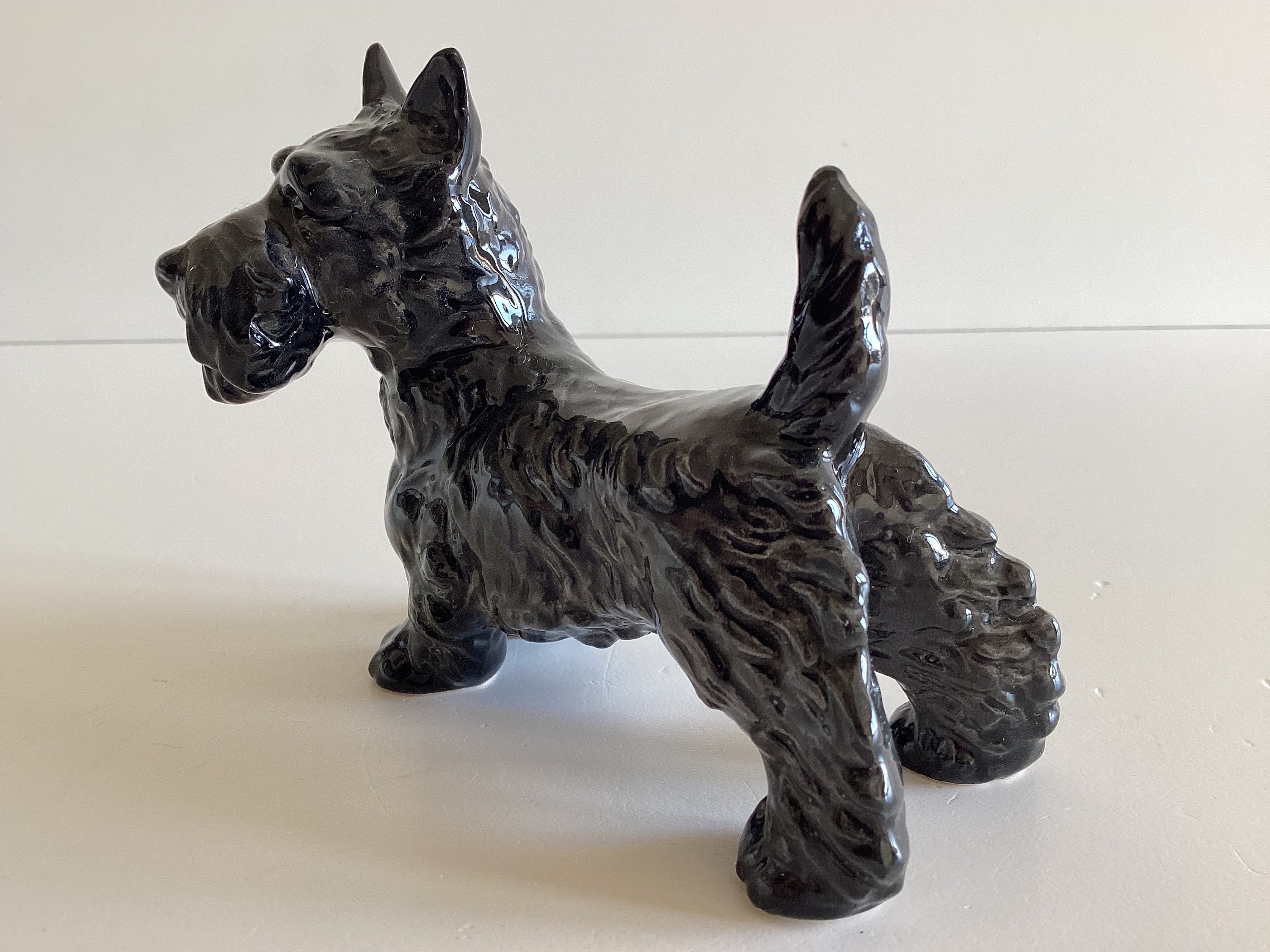 Vintage Dog Figurine | Goebel West Germany 1960s, Scottish Terrier Porcelain Collectible — photo 8 of 9